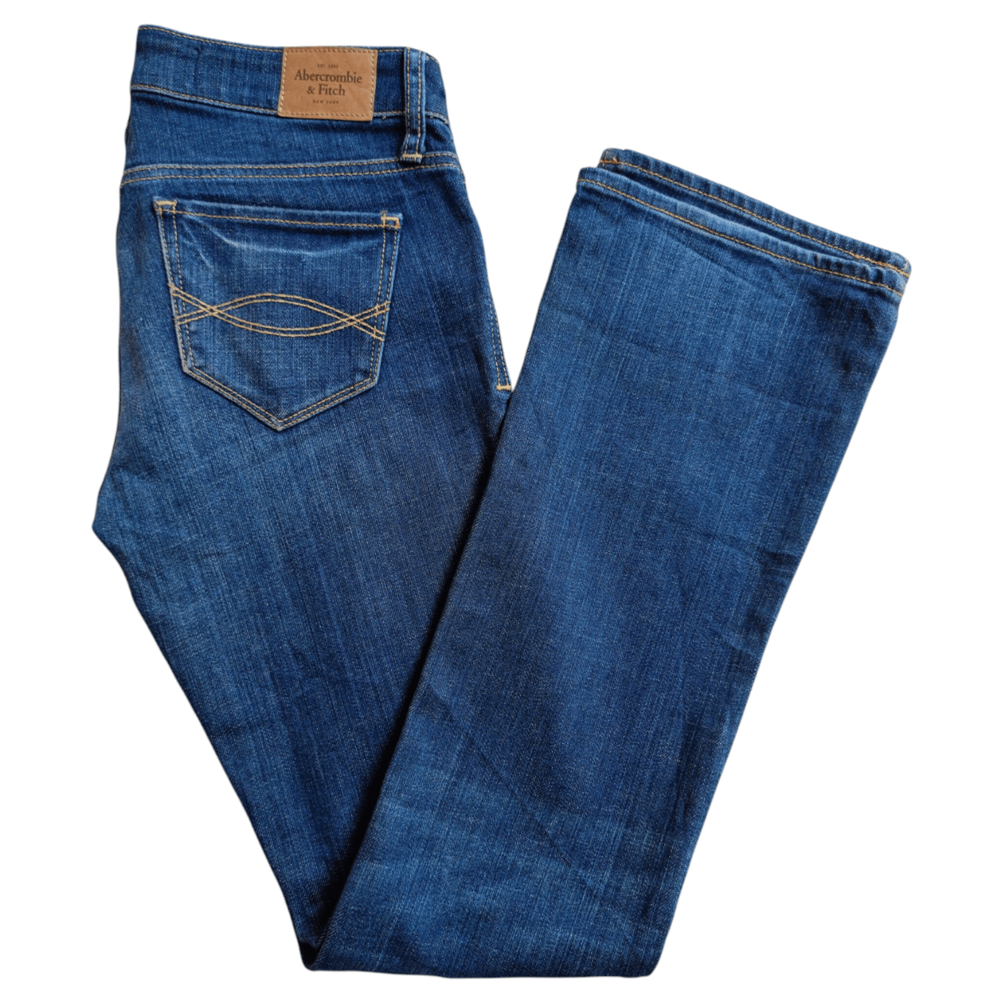Abercrombie & Fitch × Vintage Abercrombie & Fitch Classic Boot Cut Jeans Vintage Denim Size 25" / US 0 / IT 36 - 21 Thumbnail