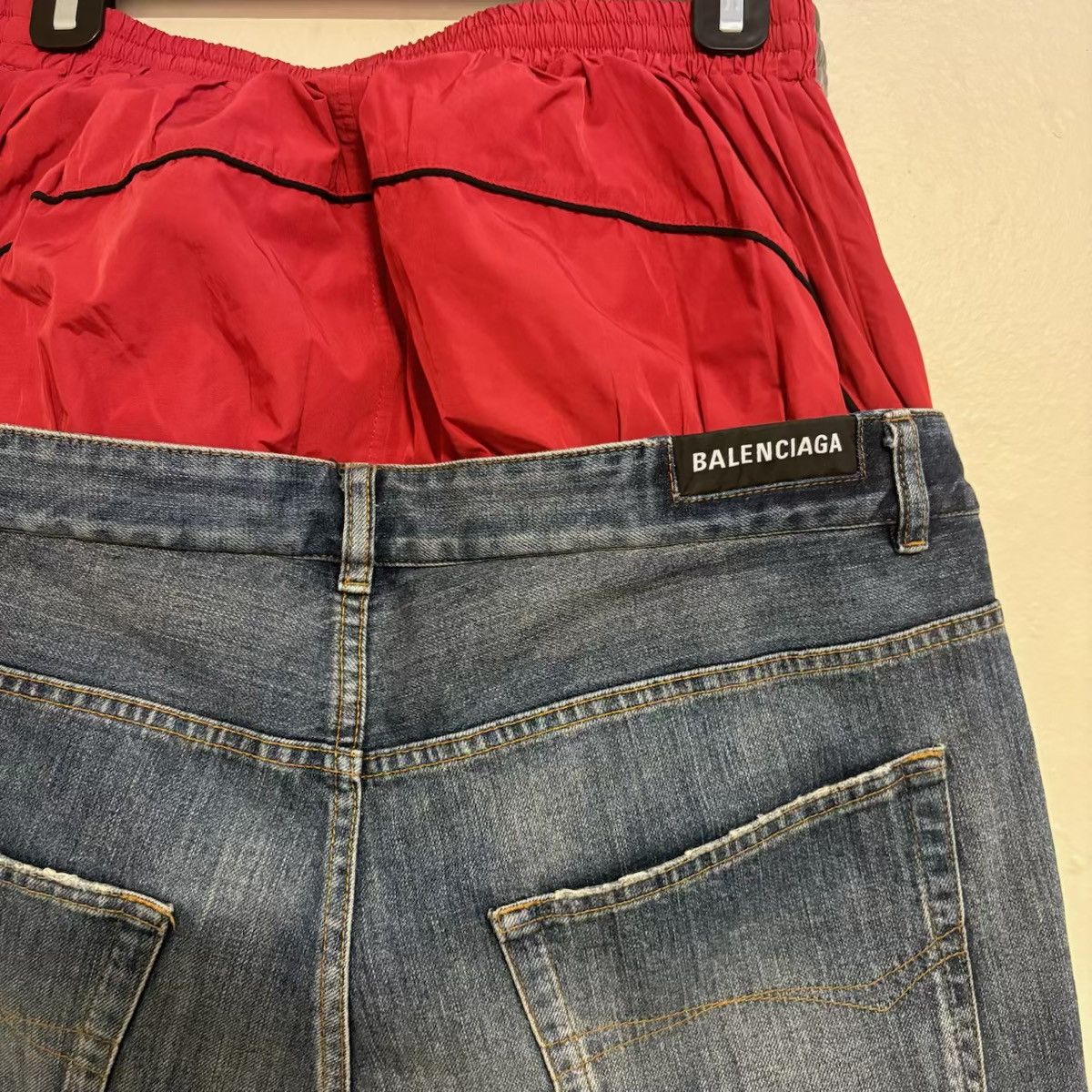 Balenciaga Balenciaga Flared Layered Jeans Size US 34 / EU 50 - 4 Thumbnail