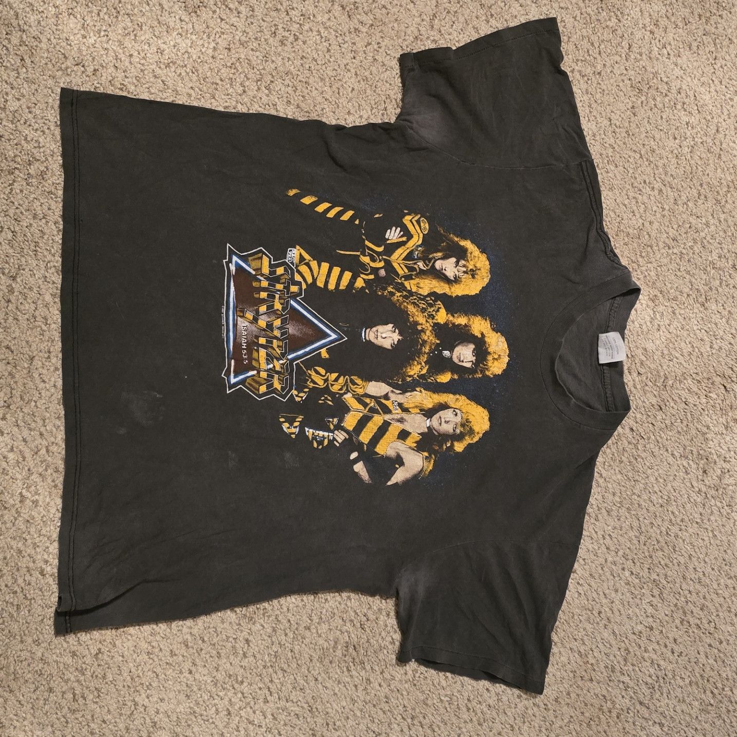 Vintage Vintage 1987 Stryper “To Hell With The Devil” T-Shirt Size US XL / EU 56 / 4 - 12 Thumbnail
