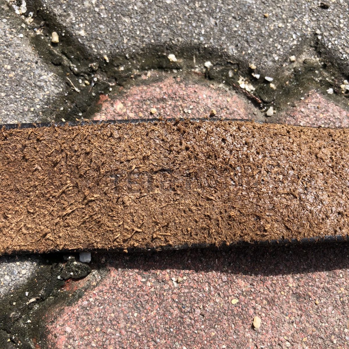 Tete Homme 💢Very Rare💢 Tete Homme Coin Leather Belt Size 34 - 9 Thumbnail
