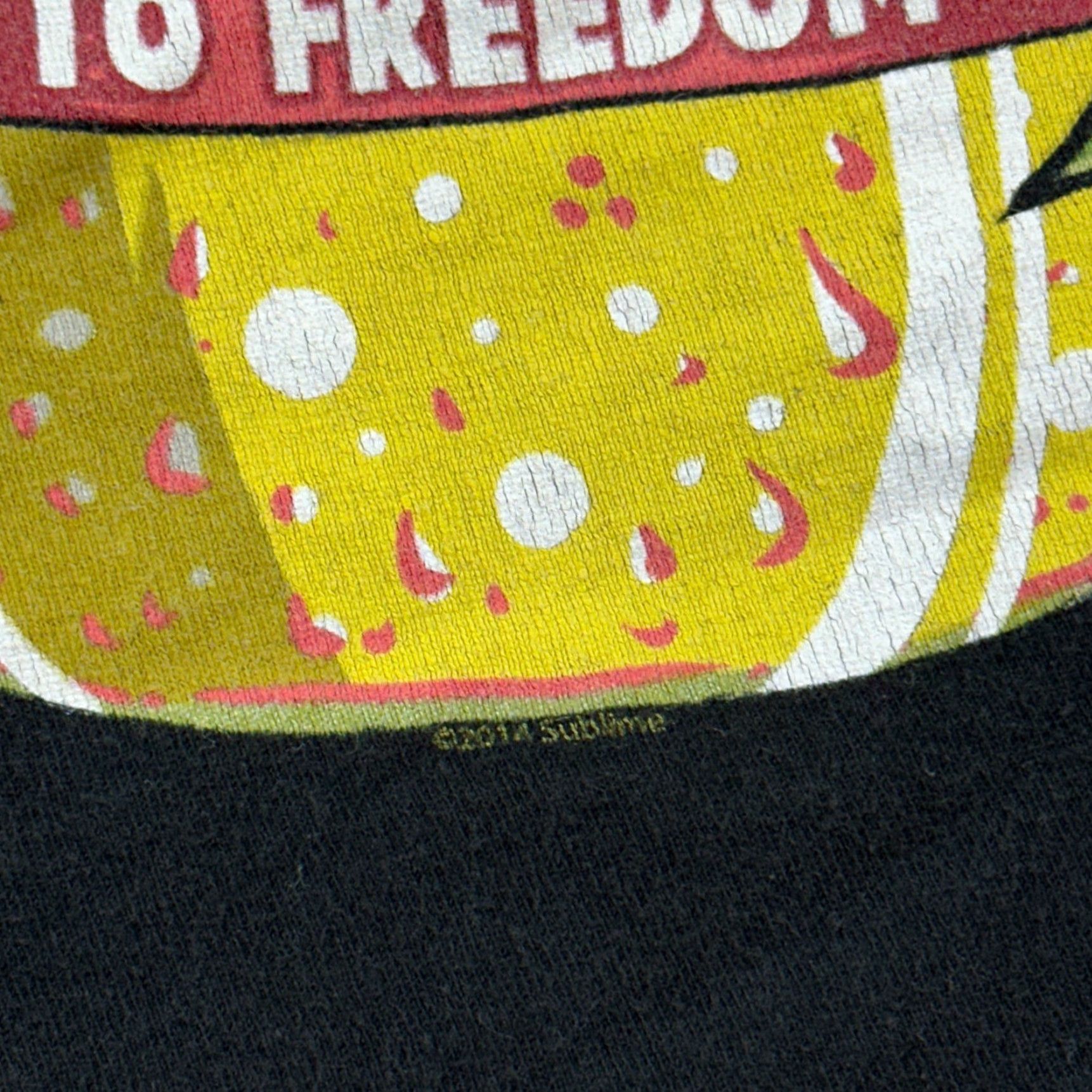 Vintage Sublime Shirt Mens Medium 40 oz To Freedom Graphic Tee Ska Punk Rock Reggae Shirt Mens Medium Black 90s Music Rock Sublime Tee Size US M / EU 48-50 / 2 - 3 Thumbnail