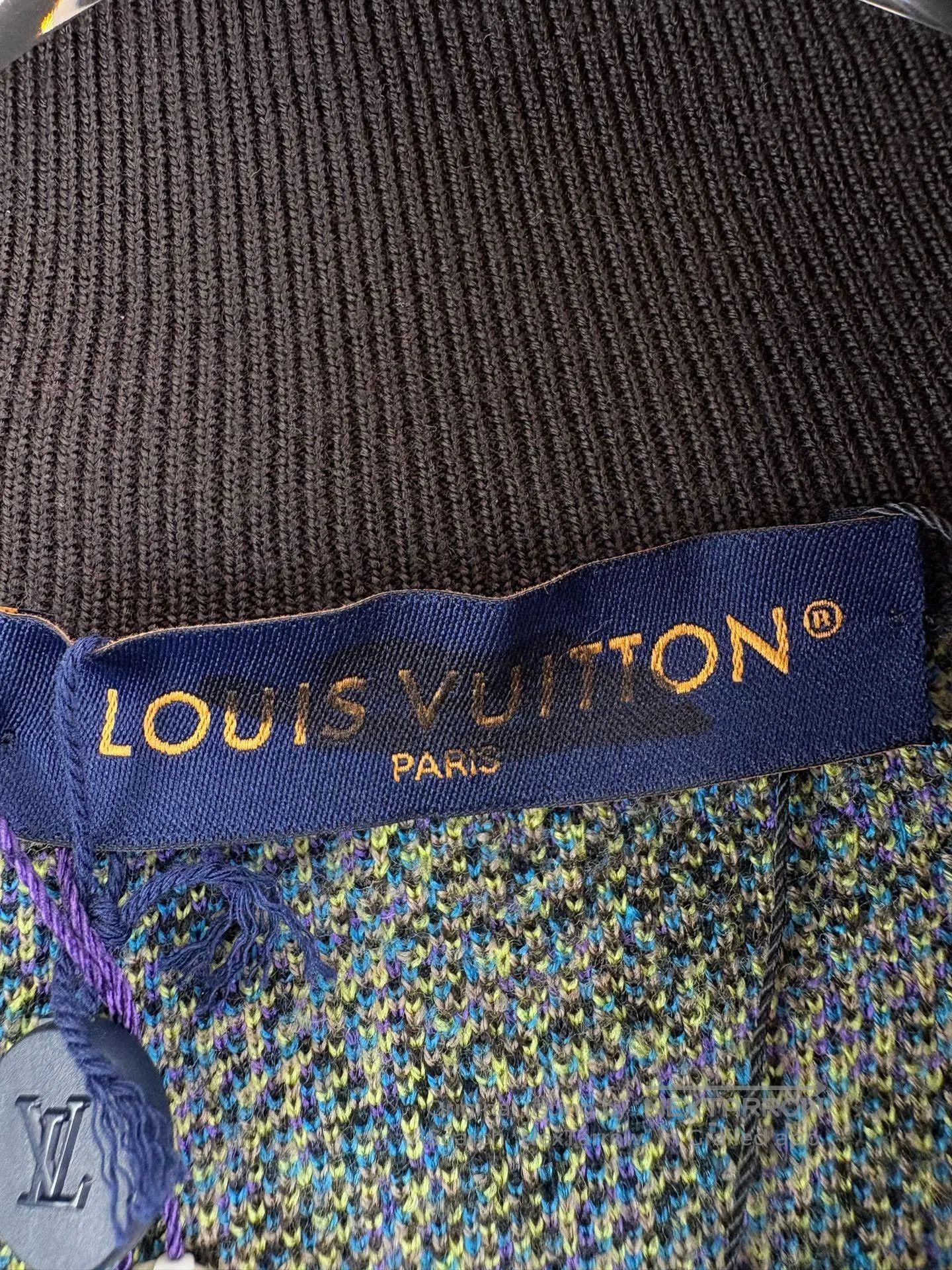 Louis Vuitton Louis Vuitton Floral Logo Zip Jacket. Size XL / US 12-14 / IT 48-50 - 3 Thumbnail