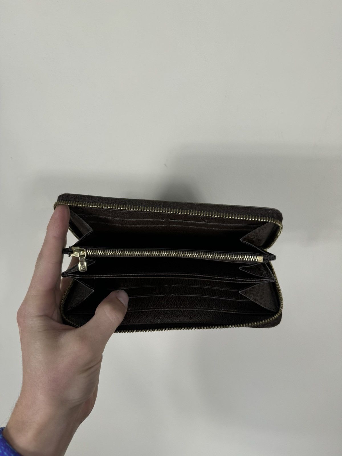 Louis Vuitton Louis Vuitton Long Wallet Damier Ebene Zippy MI4134 Size ONE SIZE - 7 Thumbnail