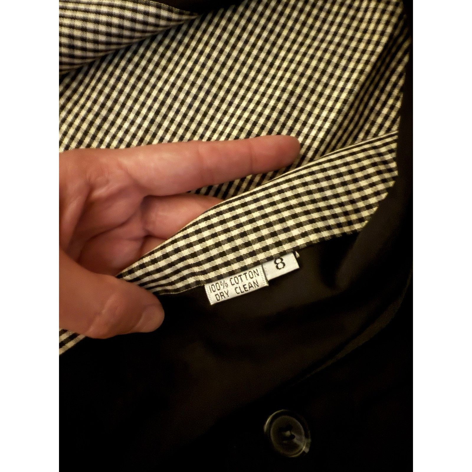 Calvin Klein VTG Calvin Klein Classics Cotton Bomber Utility Lined Jacket Size M / US 6-8 / IT 42-44 - 4 Thumbnail
