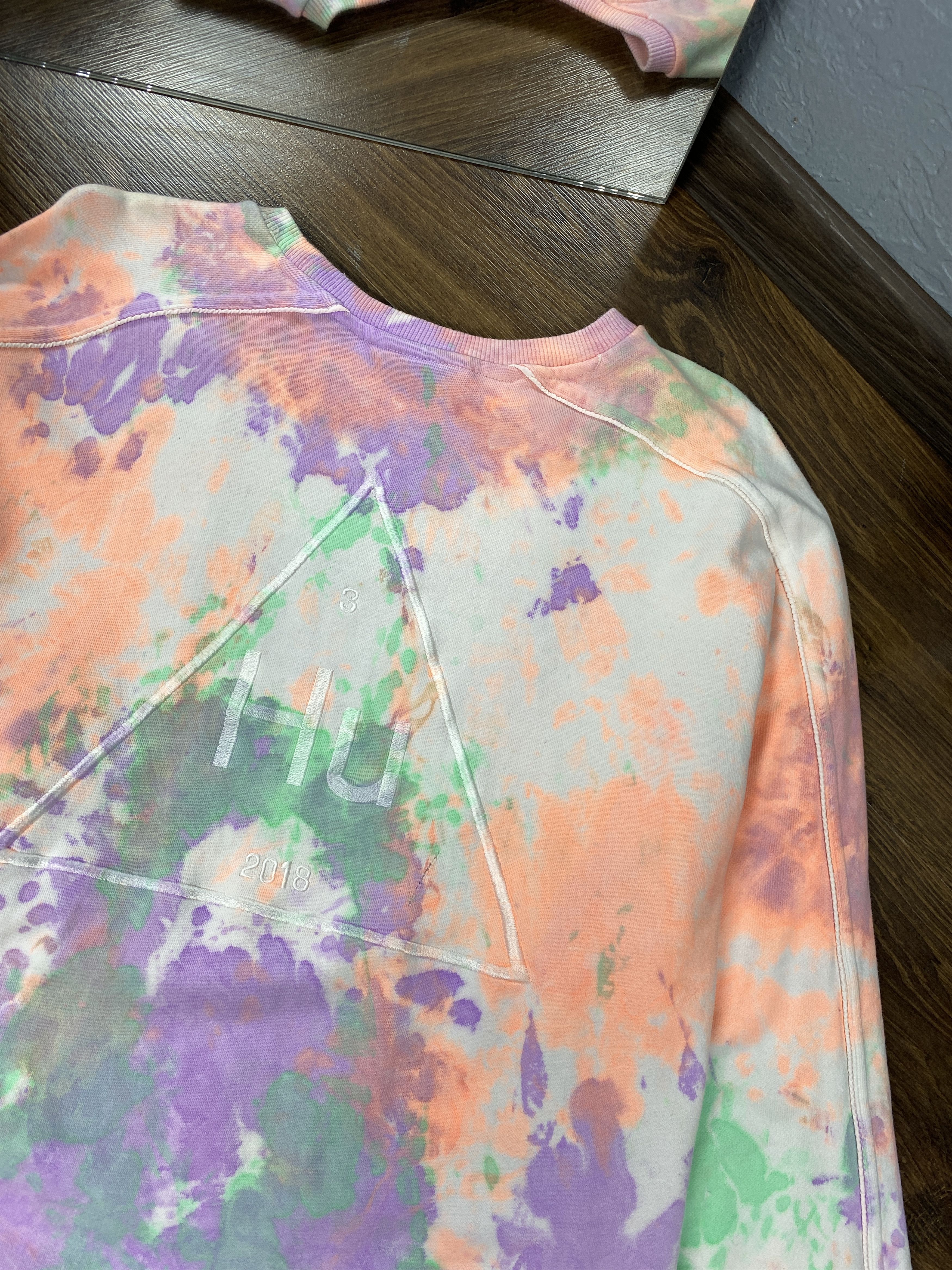 Adidas × Pharrell Adidas x Pharrell Hu Holi tye dye sweatshirt Size US L / EU 52-54 / 3 - 7 Thumbnail