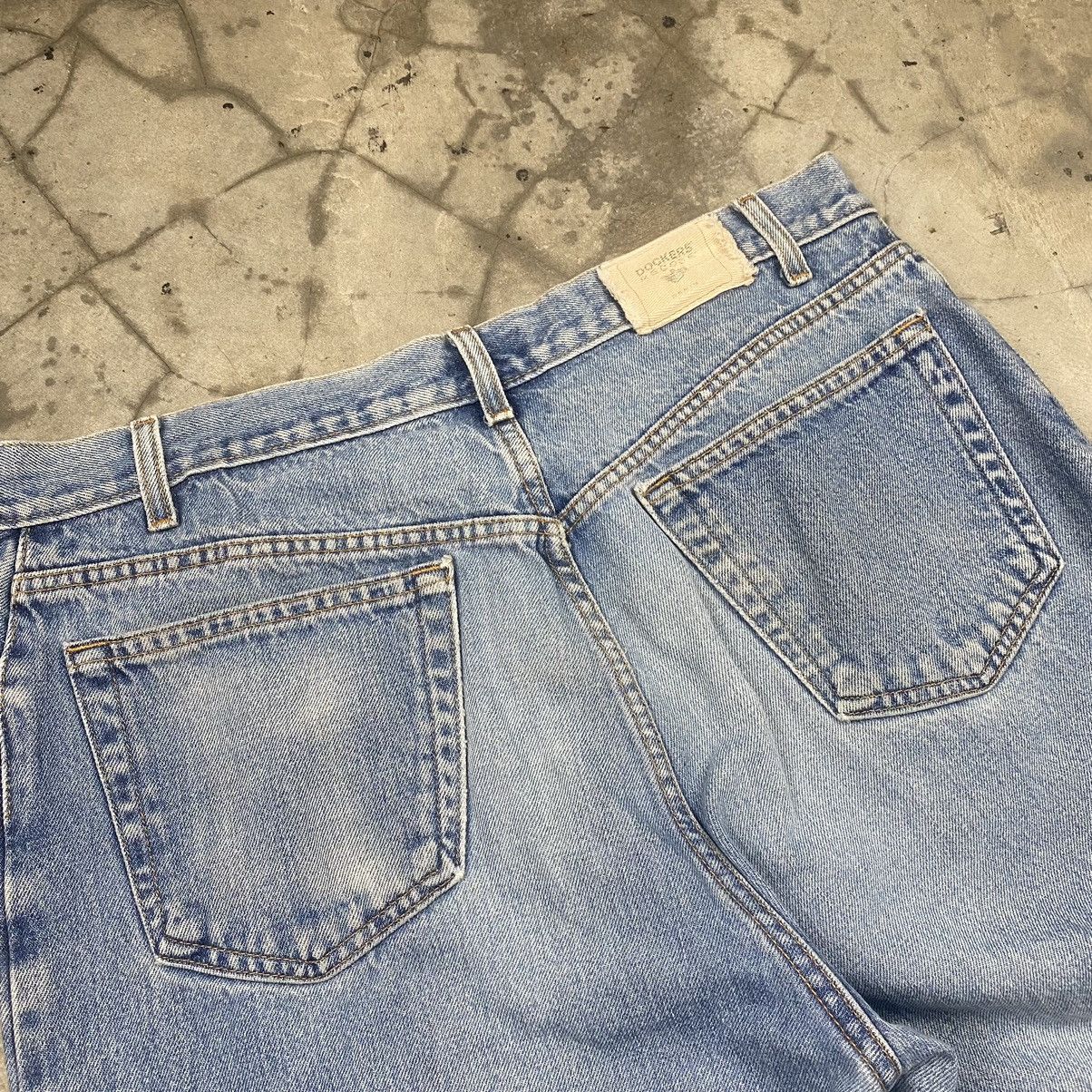 Dockers × Vintage y2k Dockers Loose Relaxed Denim Jeans Size US 36 / EU 52 - 7 Thumbnail
