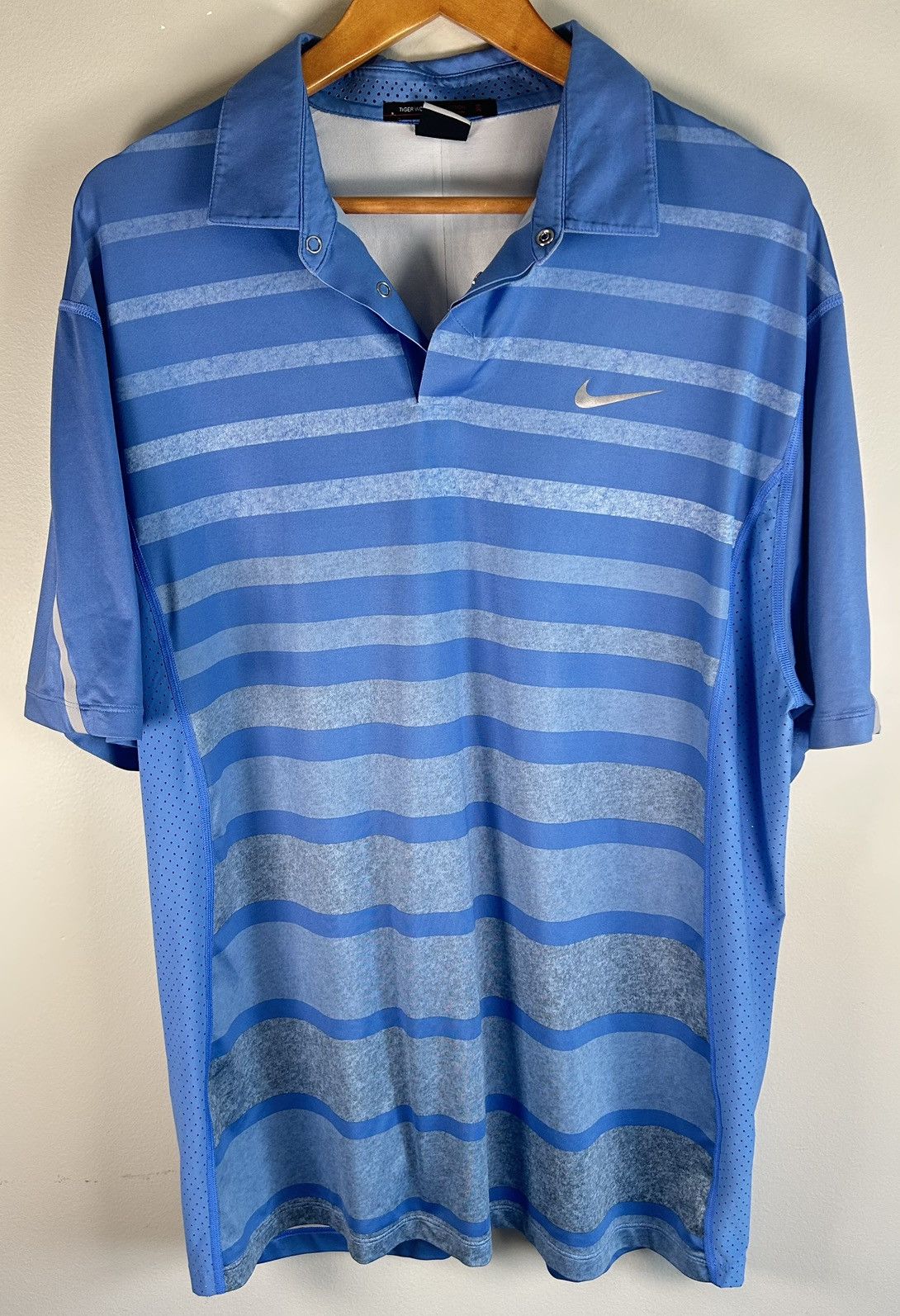 Nike × Tiger Woods Nike TW Tiger Woods Collection Men’s Polo Golf Shirt L Size US L / EU 52-54 / 3 - 1 Thumbnail