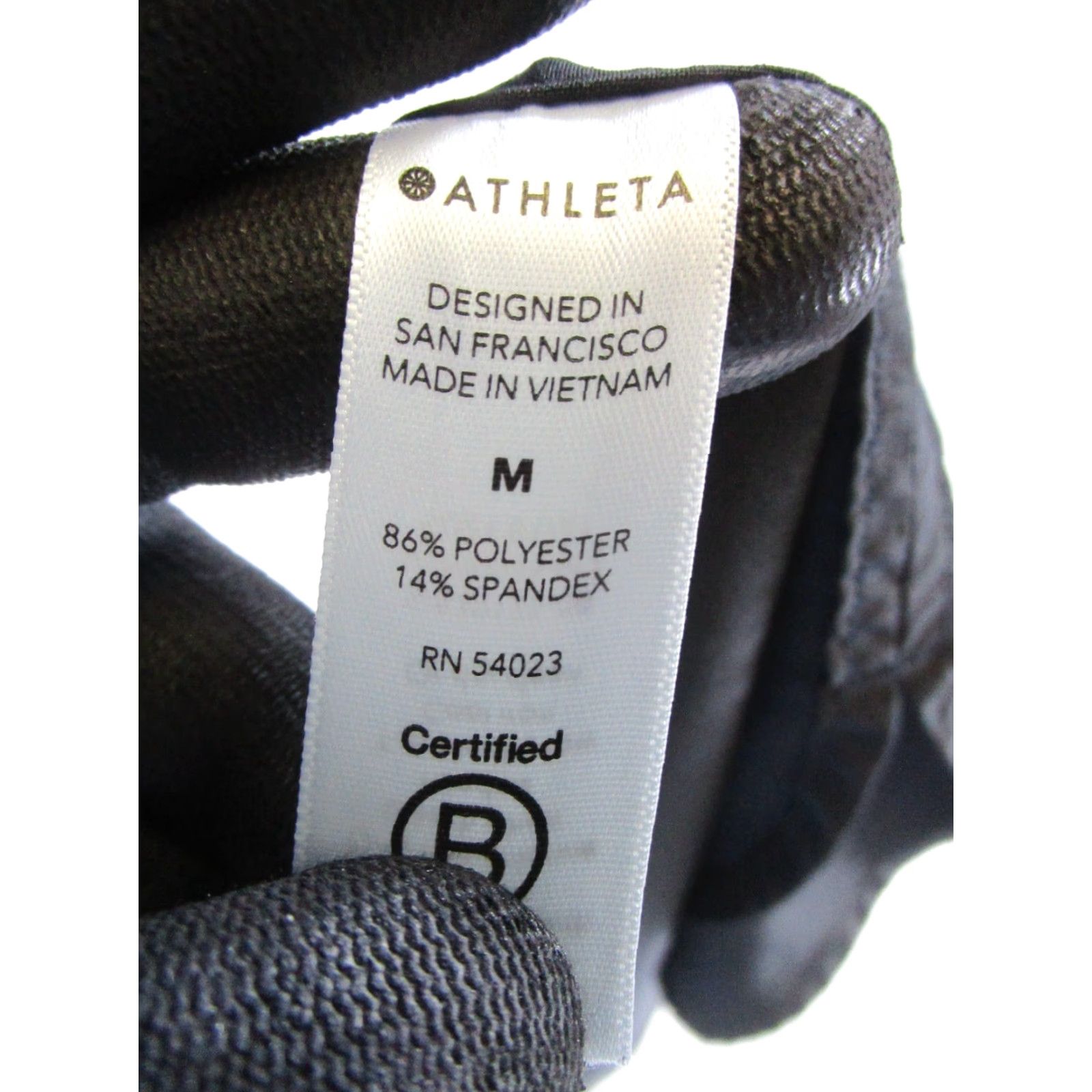 Athleta Athleta Women's Tank Top M Black Yoga Pullover Shirt Size M / US 6-8 / IT 42-44 - 5 Thumbnail