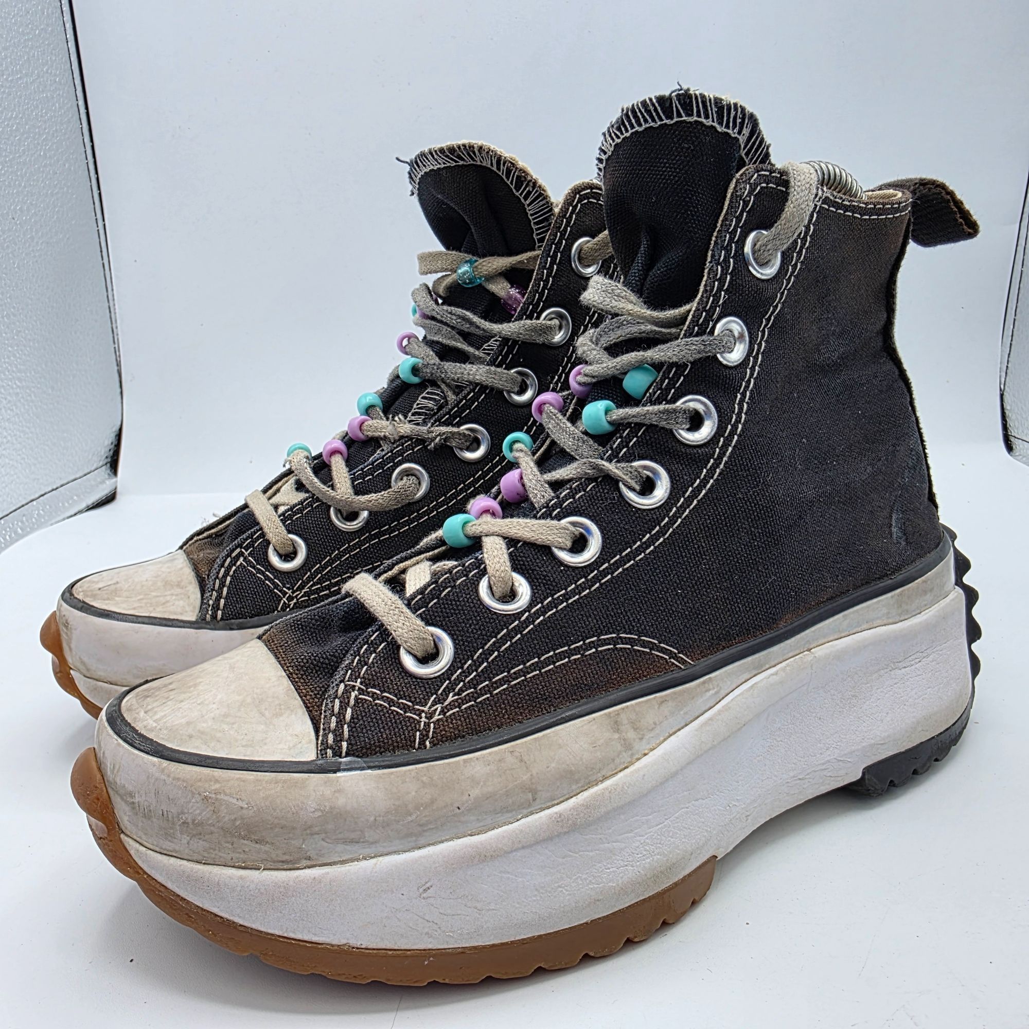 Converse Converse Chuck Taylor Run Star Hike Womens Size 5.5 Black Pl Size US 5.5 / IT 35.5 - 4 Thumbnail
