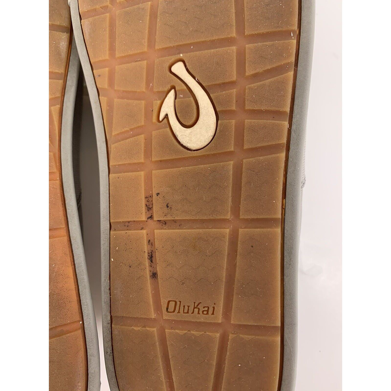 Olukai Olukai Kahu Lace Gray Canvas Lace Up Casual Shoes Sneakers Size US 11.5 / EU 44-45 - 13 Thumbnail