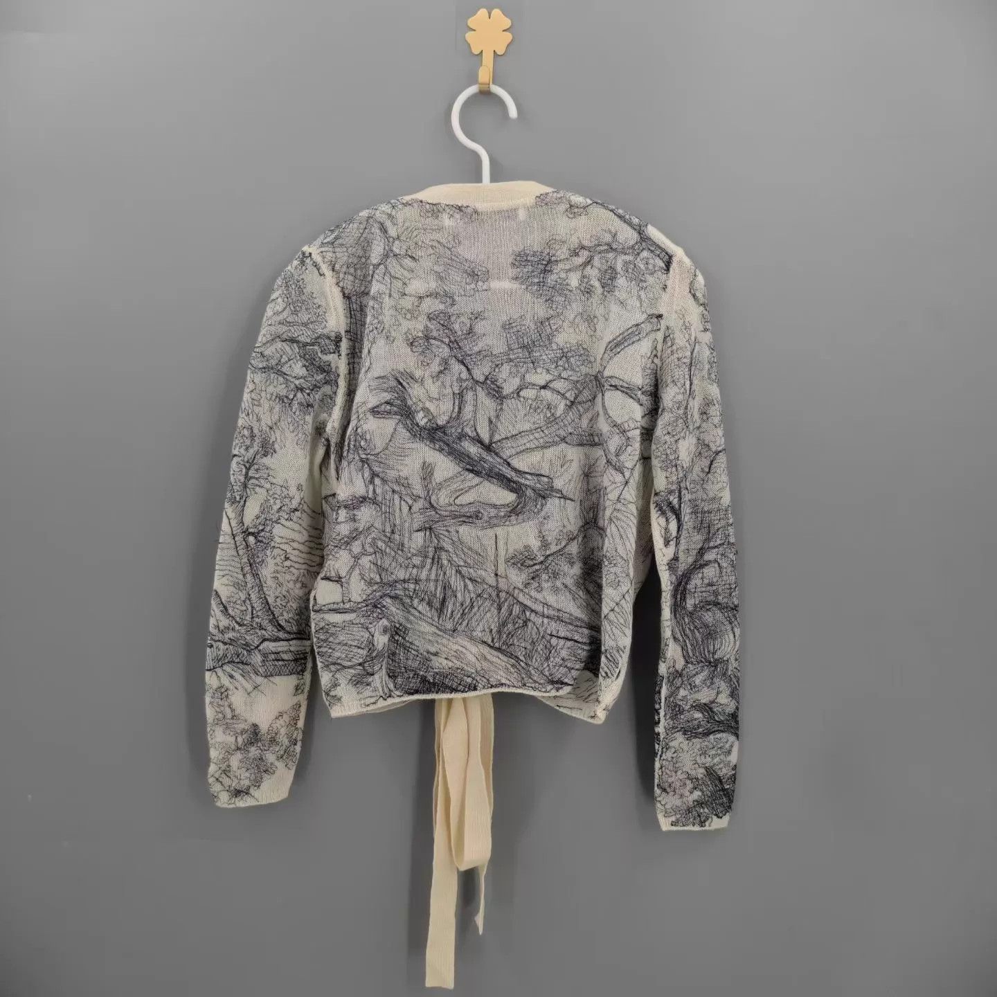 Dior Dior Ink Painting Zoo Knit Cardigan Size 36 99 Size XS / US 0-2 / IT 36-38 - 2 Thumbnail