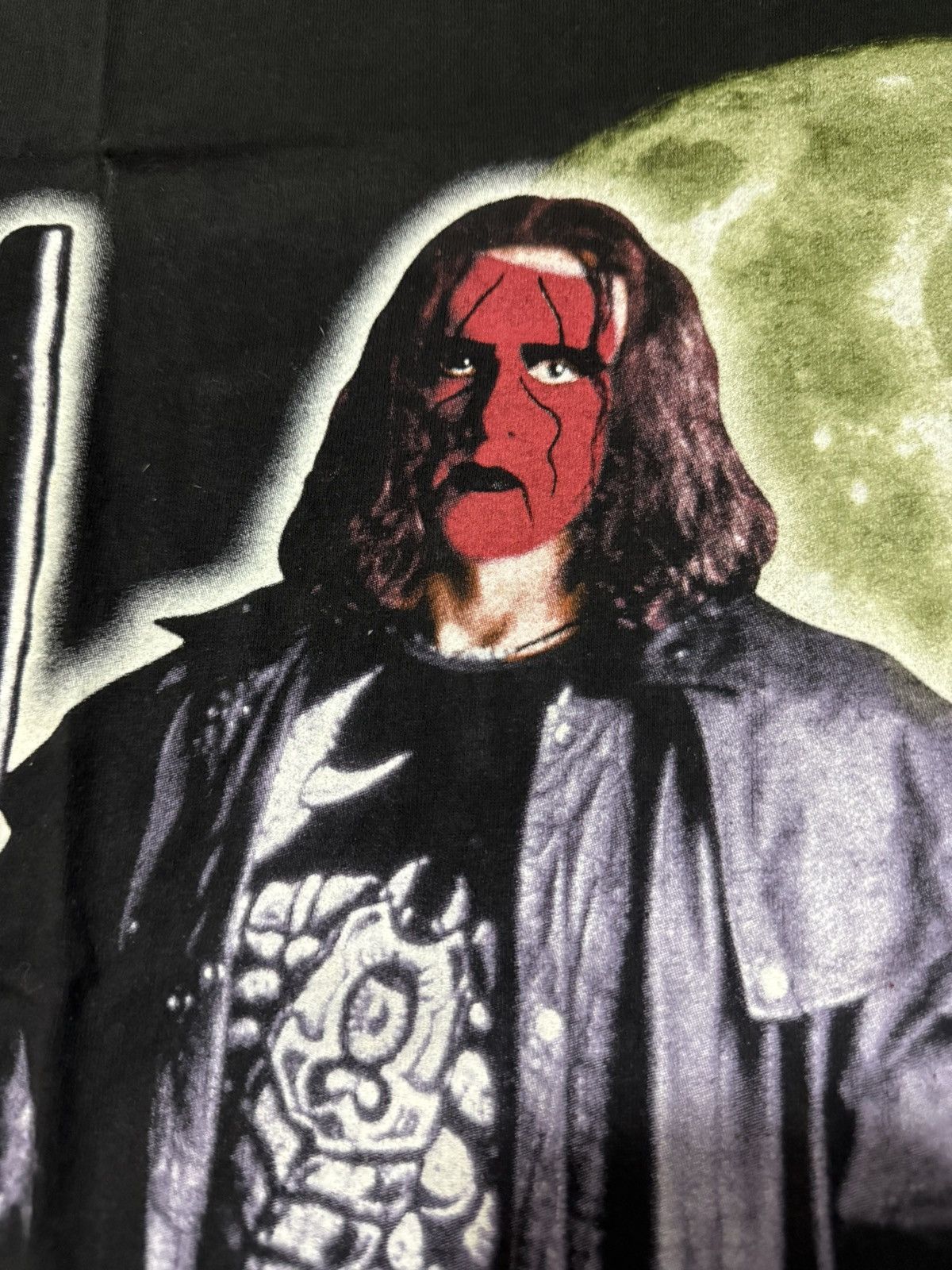 Vintage DEADSTOCK Vintage 90s WCW Wolfpac Sting Shirt Size US M / EU 48-50 / 2 - 3 Thumbnail