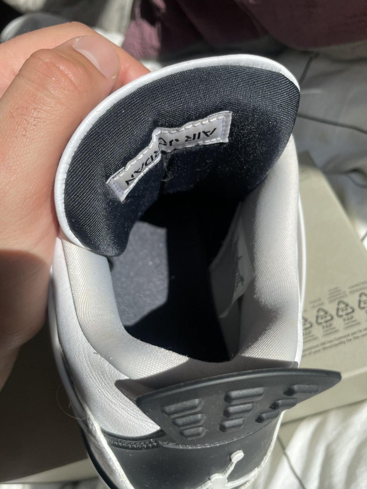 Jordan Brand Jordan 4 Black military Size US 12 / EU 45 - 8 Thumbnail