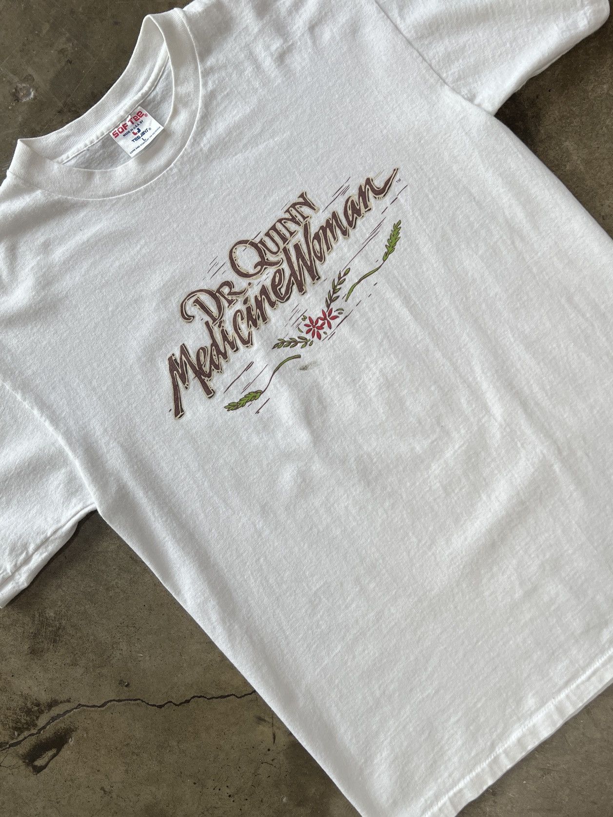 Vintage Vintage Dr. Quinn Medicine Woman Single Stitch TV Tee Large Size US L / EU 52-54 / 3 - 1 Thumbnail