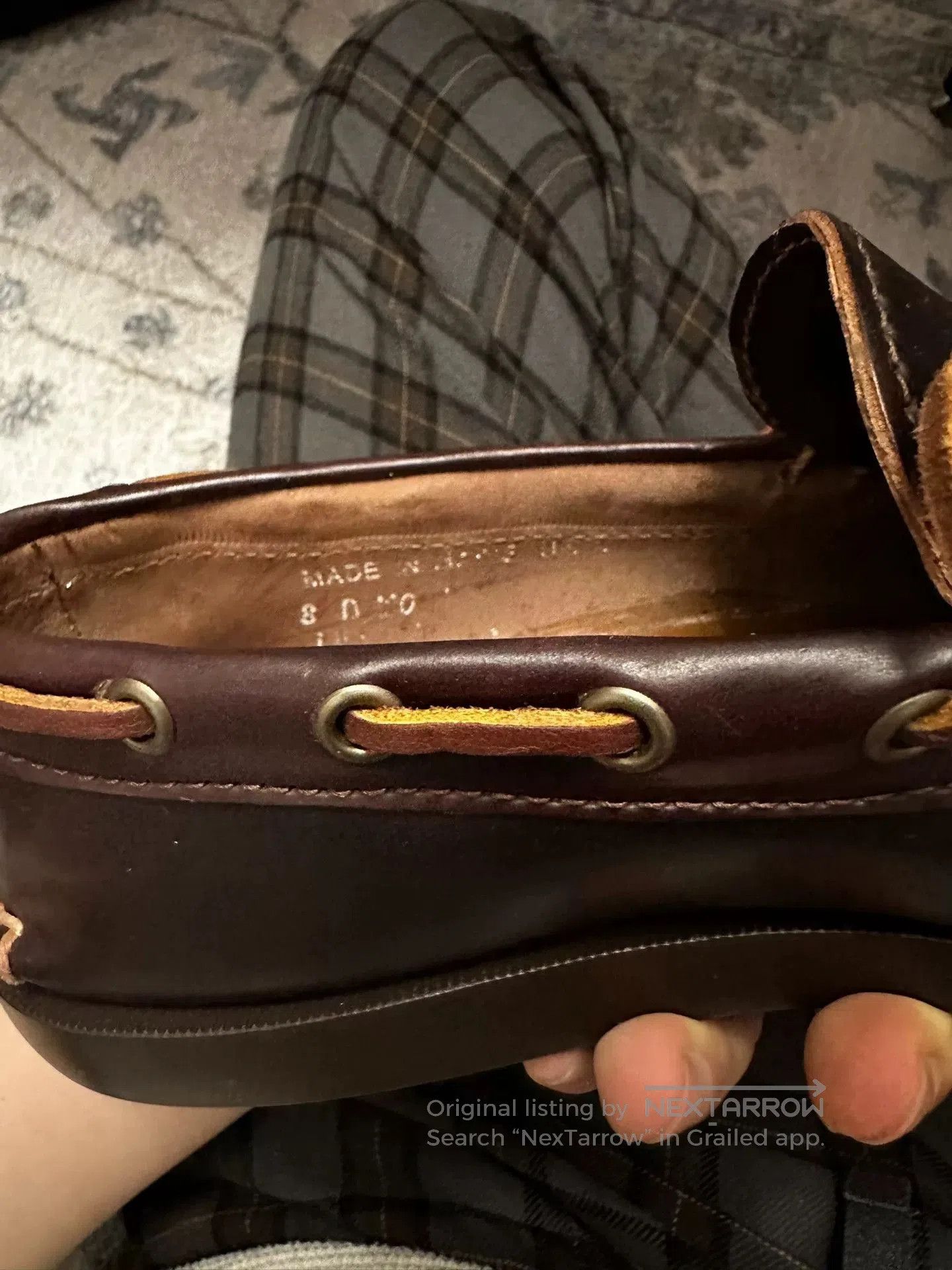 Rancourt & Co. Rancourt Moccasin Horween Boat Shoe. Size US 8 / EU 41 - 4 Thumbnail