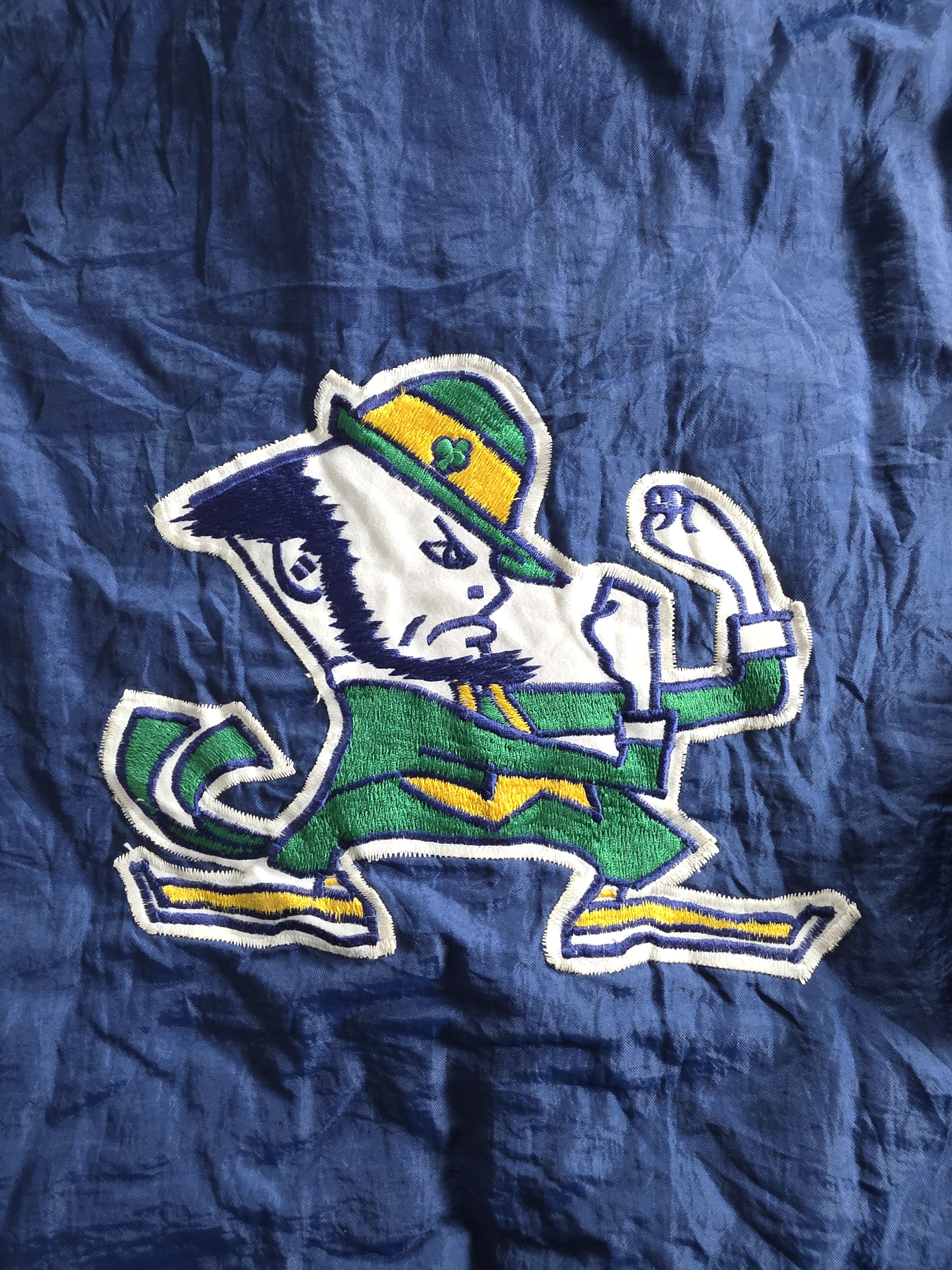 Starter Starter Notre Dame Fighting Irish Zipper Jacket Vintage 90s Size US M / EU 48-50 / 2 - 7 Thumbnail