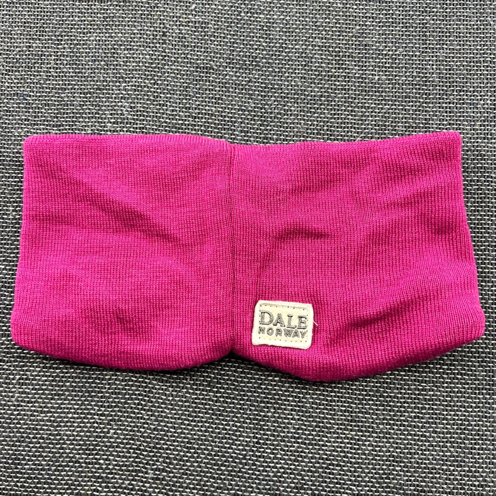 Dale Of Norway Dale of Norway Headband Womens One Size 100% Merino Wool Lined Purple Snowflake Modern Knit Winter Accessories Womens Size ONE SIZE - 2 Thumbnail