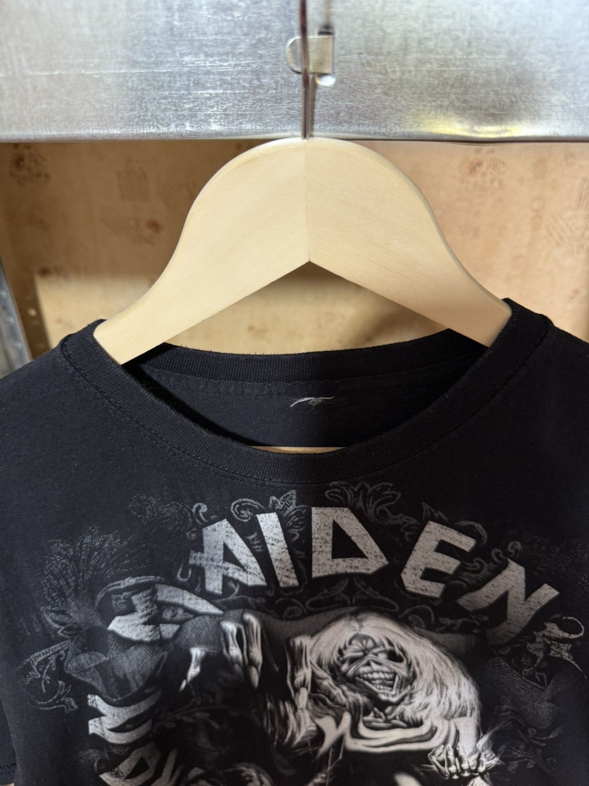 Band Tees × Iron Maiden Vintage 2013 Iron Maiden The Number Of The Beast T-Shirt Size US XL / EU 56 / 4 - 5 Thumbnail