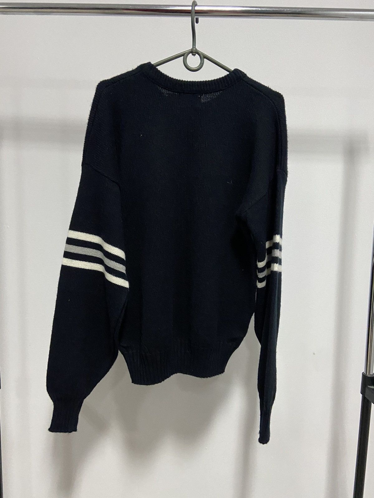 NFL × Vintage Raiders sweater knitted big logo stripe NFL Size US L / EU 52-54 / 3 - 3 Thumbnail