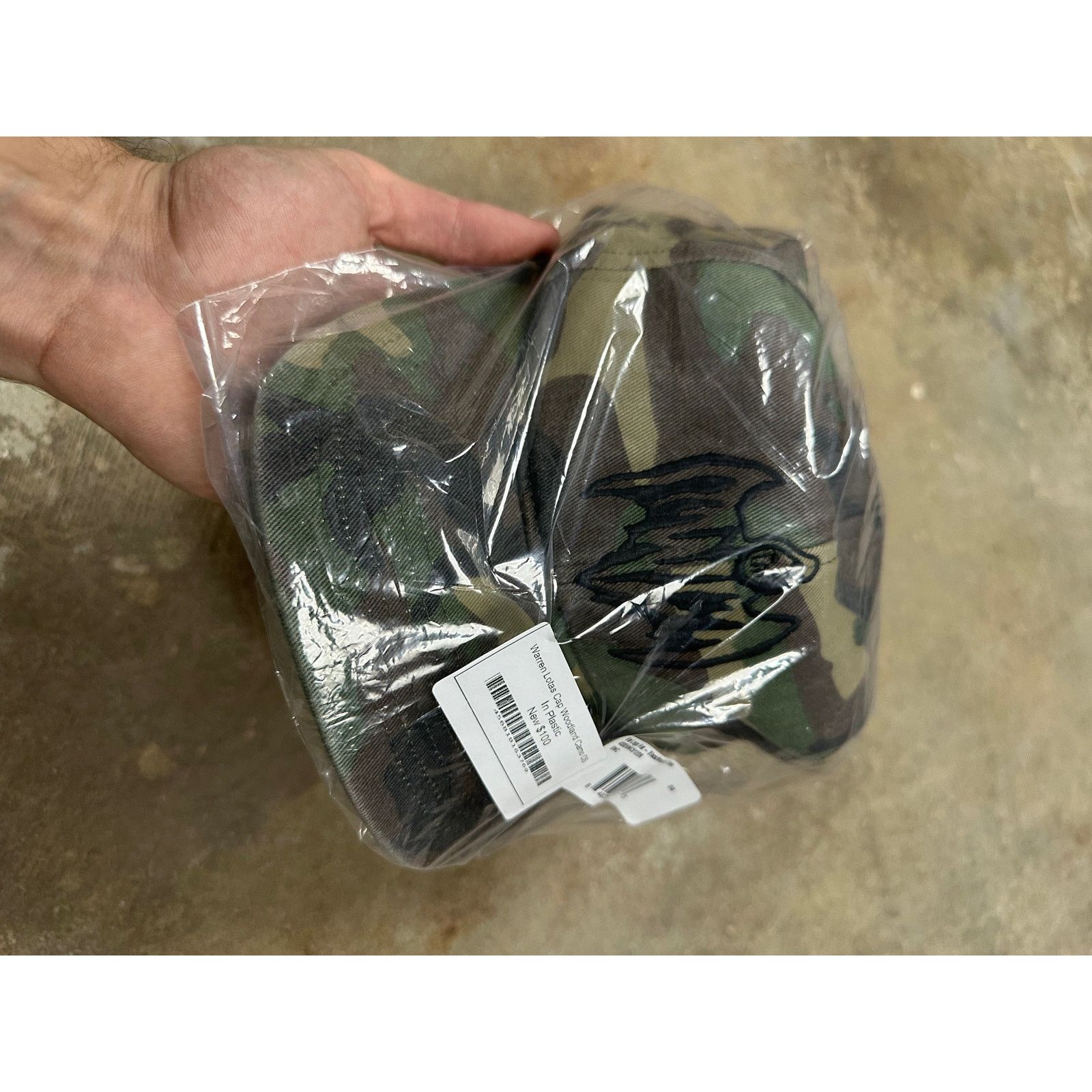 Warren Lotas Warren Lotas Cap Woodland Camo New OS In Plastic Size ONE SIZE - 3 Thumbnail