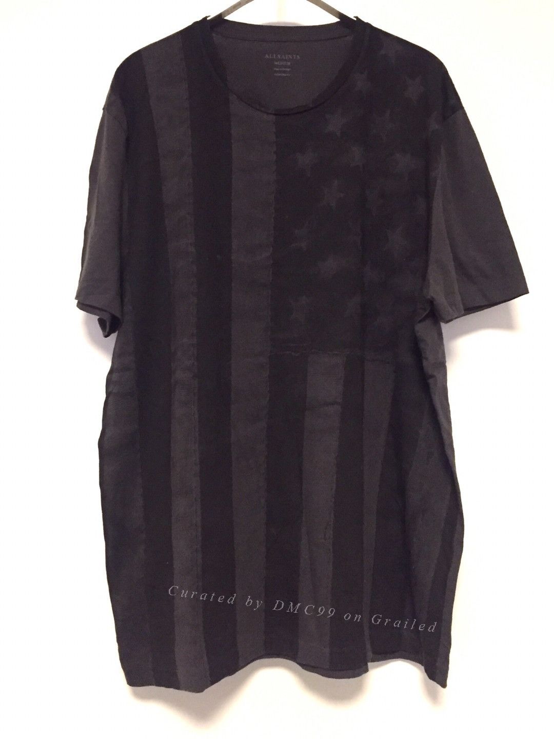 Allsaints Allsaints Dark American Flag T-shirt Size US M / EU 48-50 / 2 - 1 Thumbnail