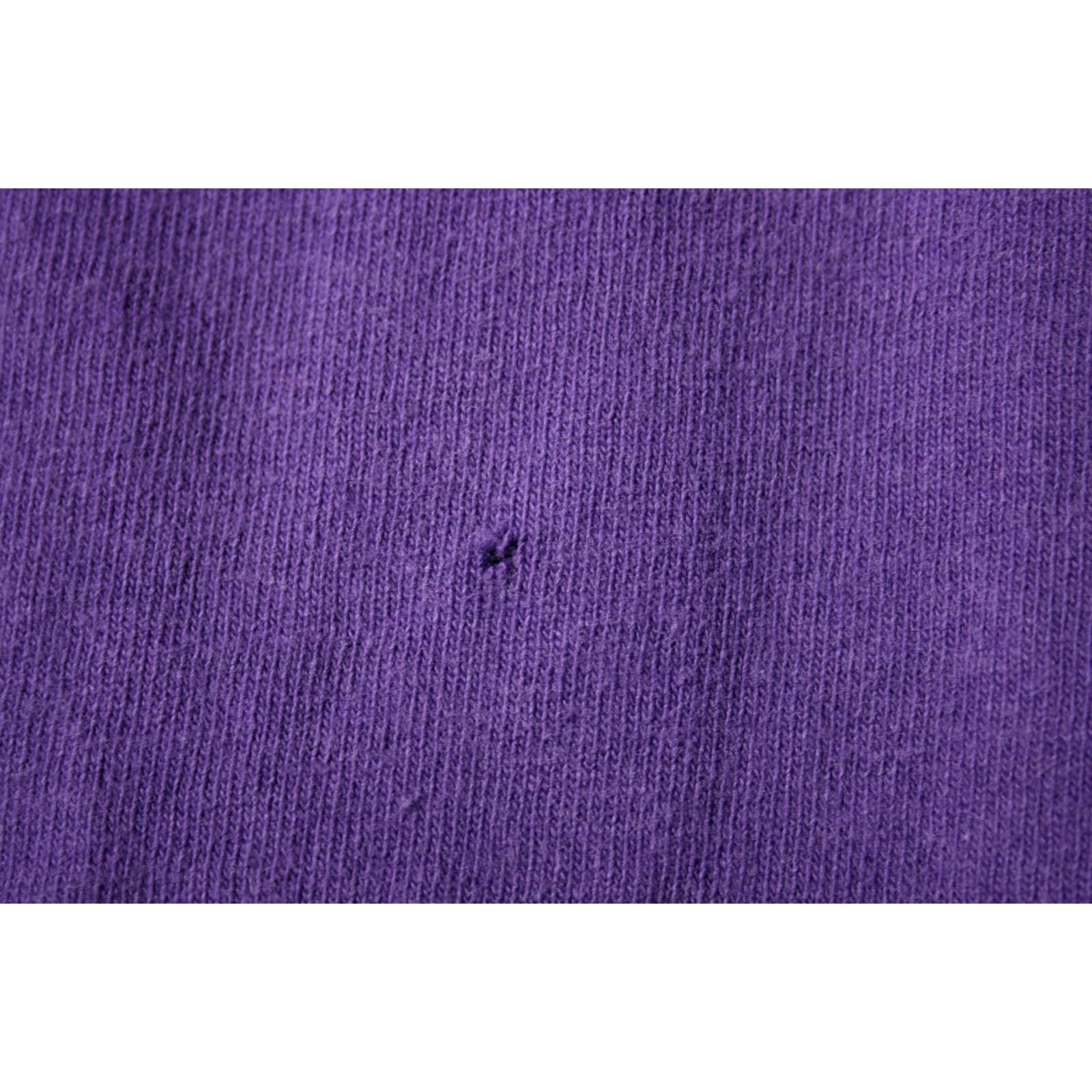 Vintage Vintage Garment Graphics Embroidered Looney Tunes T-Shirt XL Purple Crew Neck Short Sleeve Mens 1980s 90s Decade Lounge Graphic Tee Size US XL / EU 56 / 4 - 4 Thumbnail