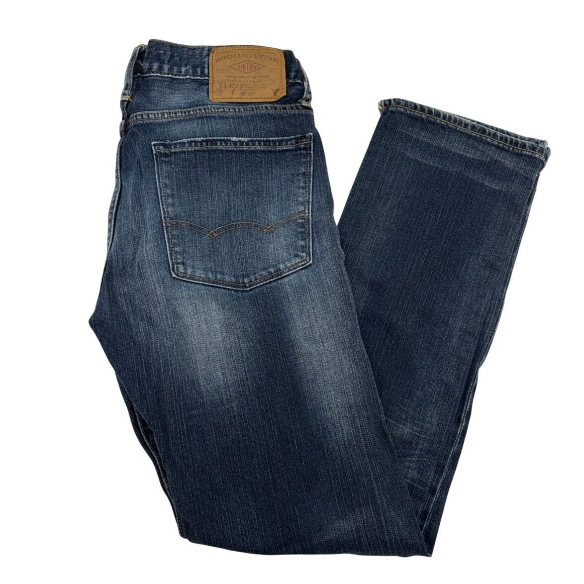 American Eagle Outfitters AMERICAN EAGLE Men’s 30x30 Vintage Collection Slim Jeans Size US 30 / EU 46 - 1 Thumbnail
