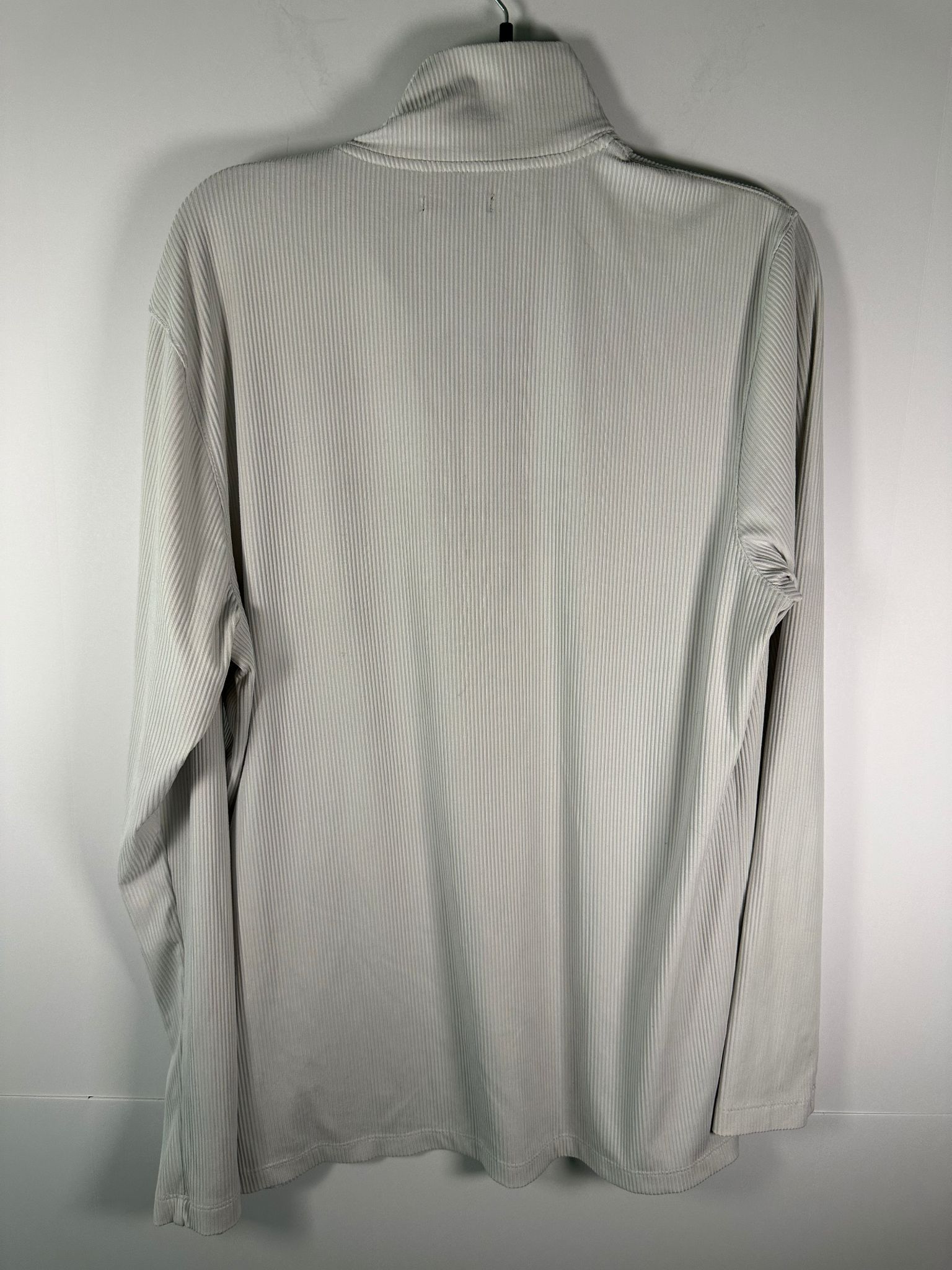 Alfani Alfani Pullover Mens L Quarter Zip Long Sleeve Ribbed Light Size US L / EU 52-54 / 3 - 5 Thumbnail