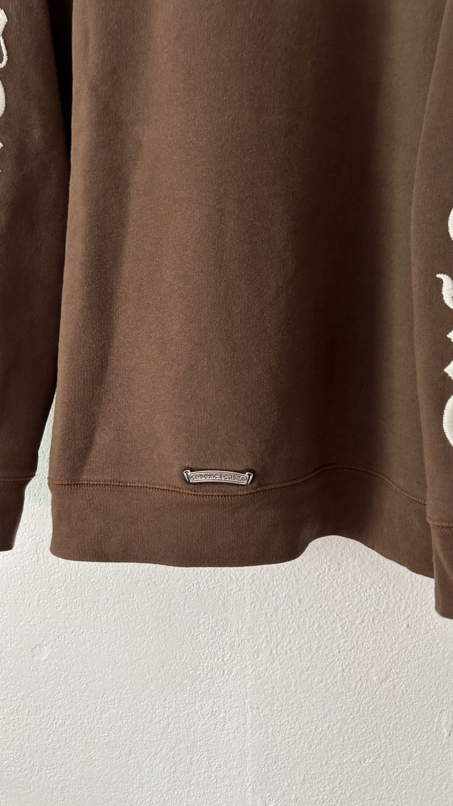 Chrome Hearts Chrome Hearts Brown Quarter Zip Size US XL / EU 56 / 4 - 13 Thumbnail