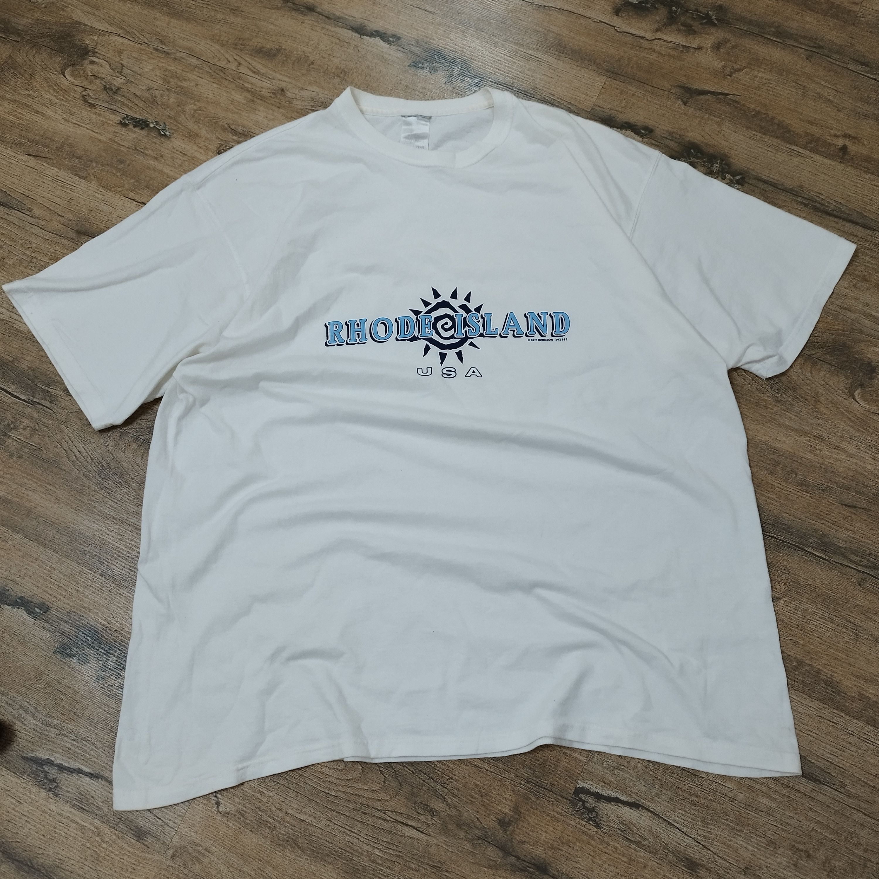 Carhartt Vintage Carhartt Blank Rhode Island Graphic T-Shirt Boxy Size US XL / EU 56 / 4 - 2 Thumbnail