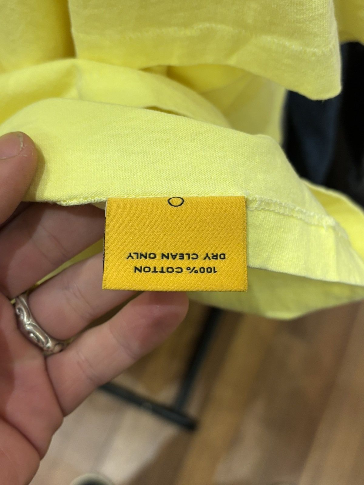 Gallery Dept. Gallery Dept. X Asics Tee - Yellow Size US M / EU 48-50 / 2 - 4 Thumbnail