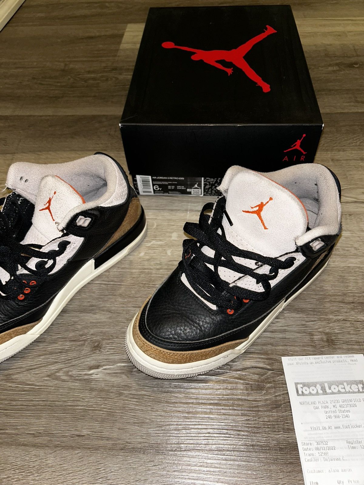 Jordan Brand Jordan Retro 3 Size US 6 / EU 39 - 3 Thumbnail