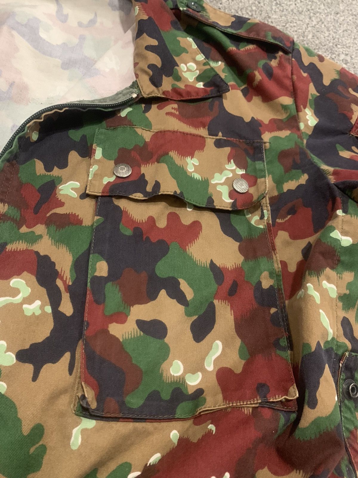 Other Swiss Alpenflage 80’s Combat Bomber Jacket Size US L / EU 52-54 / 3 - 5 Thumbnail