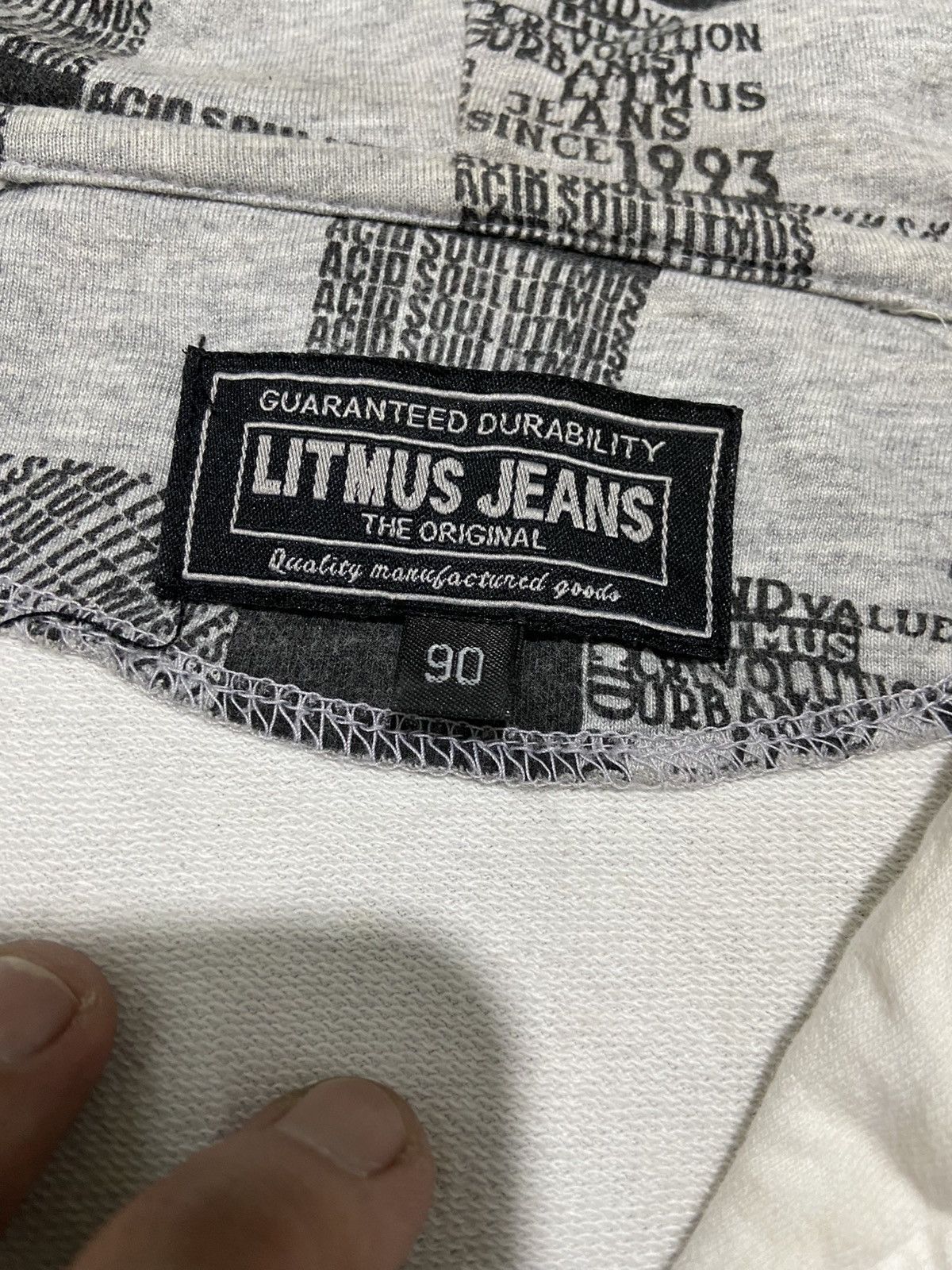 Japanese Brand LITMUS ARTISTME ZIP HOODIE Size US S / EU 44-46 / 1 - 12 Thumbnail