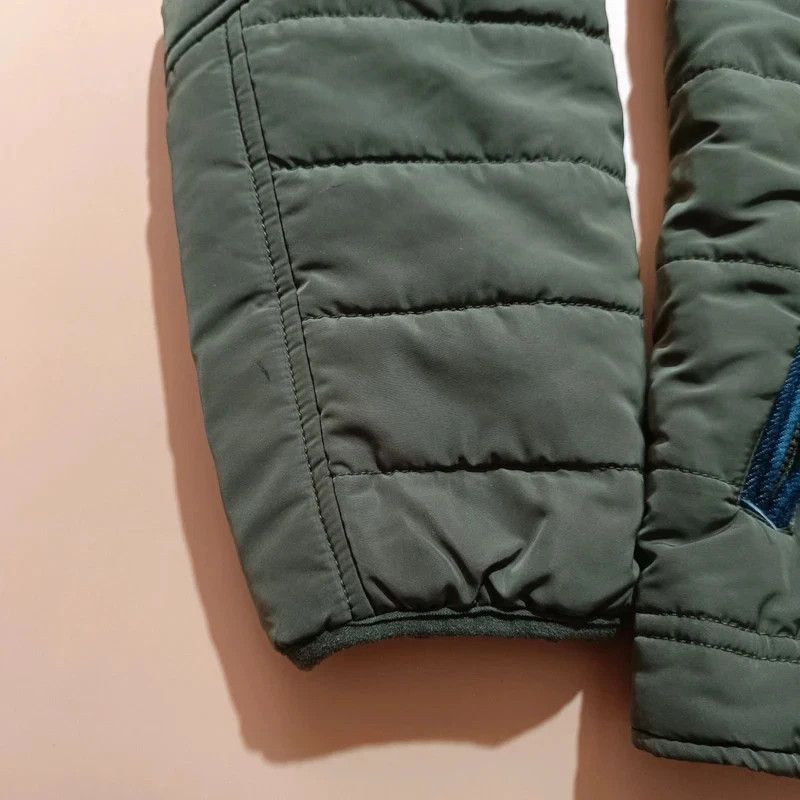 Diesel Diesel Green Quilted Jacket With Jeans Part Small Hooded Size US S / EU 44-46 / 1 - 8 Thumbnail
