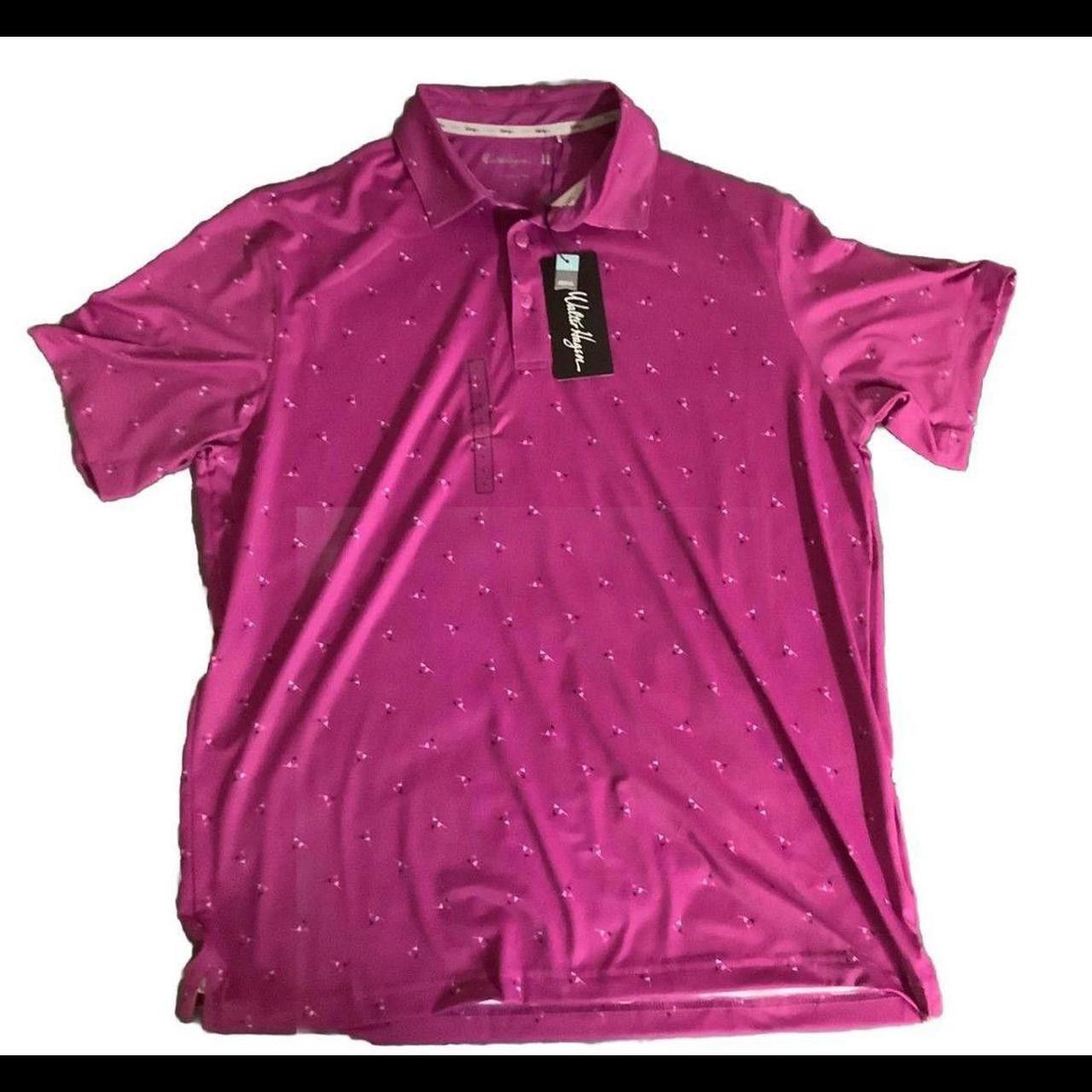 Designer Mens New Walter Hagen Purple Size US L / EU 52-54 / 3 - 1 Thumbnail
