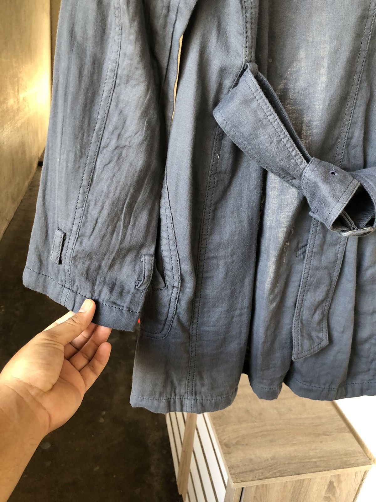 Issey Miyake Nice❗️Sunao Kuwahara by Issey Miyake Faded Sun Light Jackets Size M / US 6-8 / IT 42-44 - 7 Thumbnail