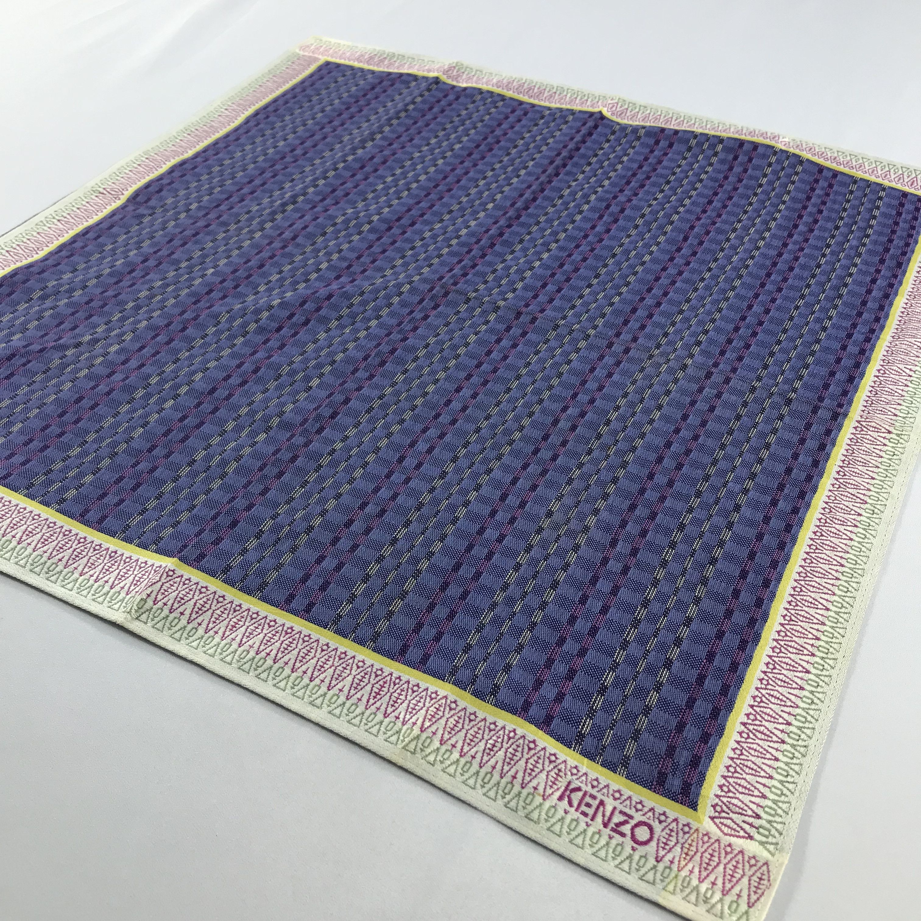 Kenzo × Vintage Kenzo Bandana / Handkerchief / Neckerchief - S2368 Size ONE SIZE - 2 Thumbnail