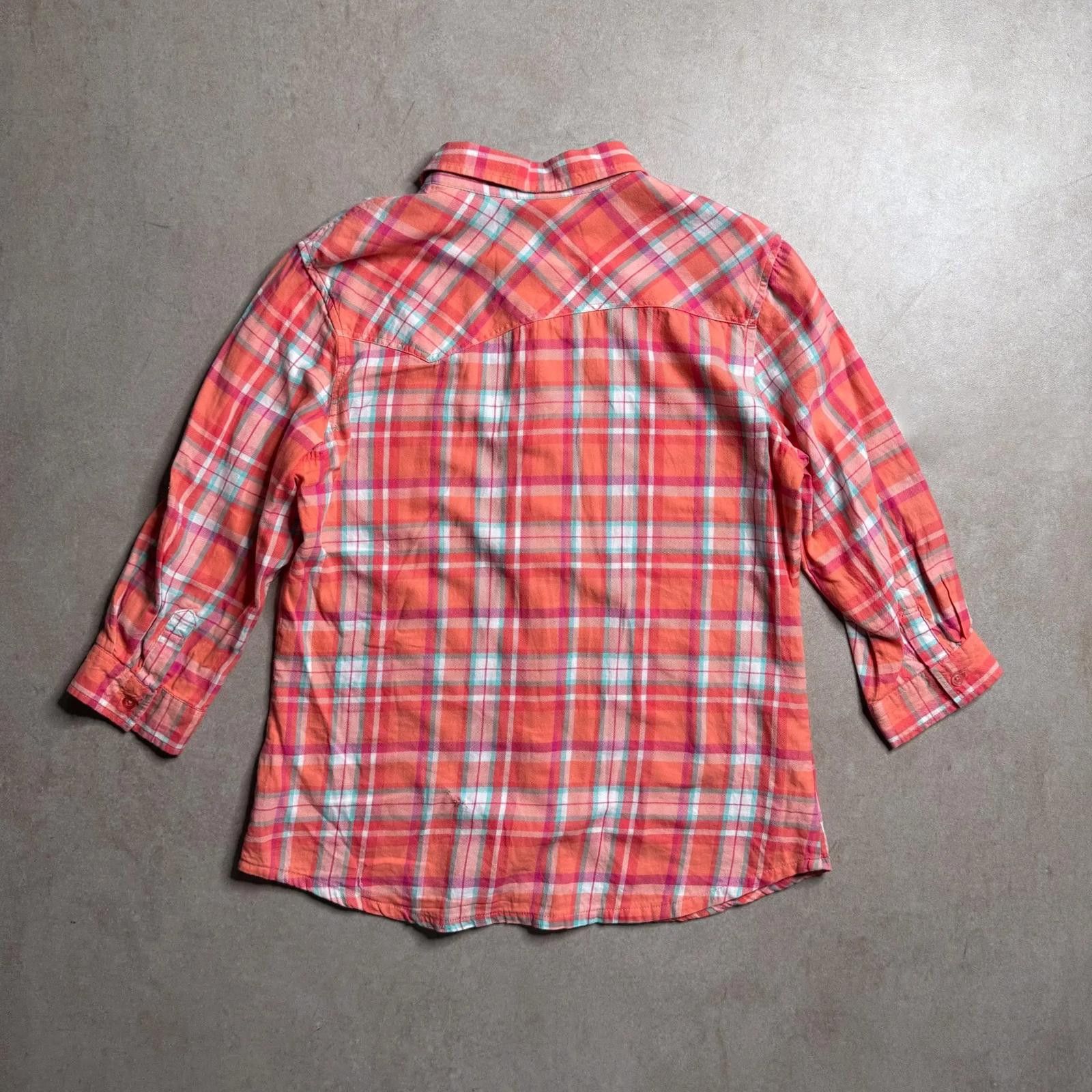 Dickies Vintage Dickies Pink-Plaid Shirt - S Size US S / EU 44-46 / 1 - 2 Thumbnail