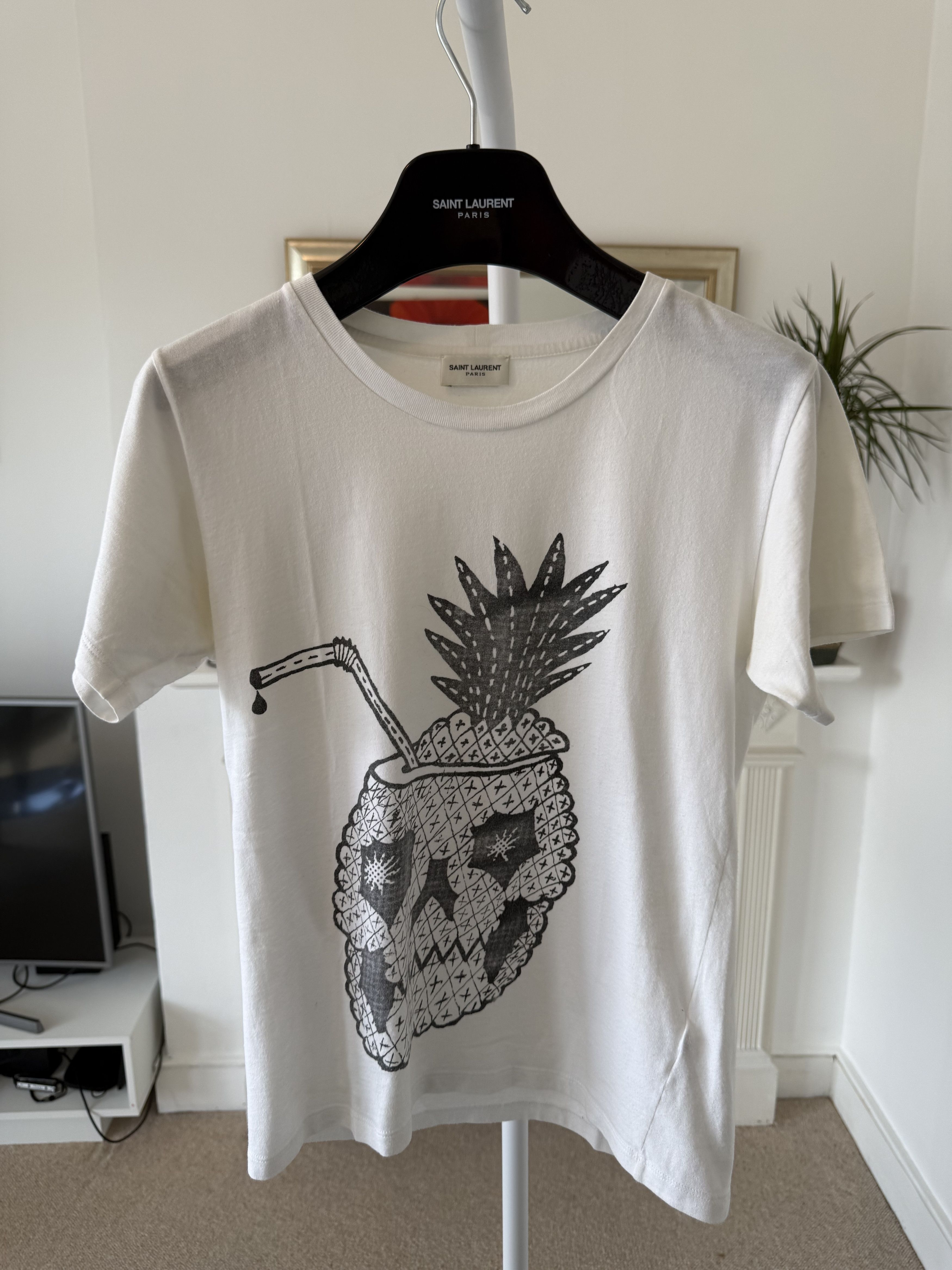 SS14 Saint Laurent Pineapple Tee
