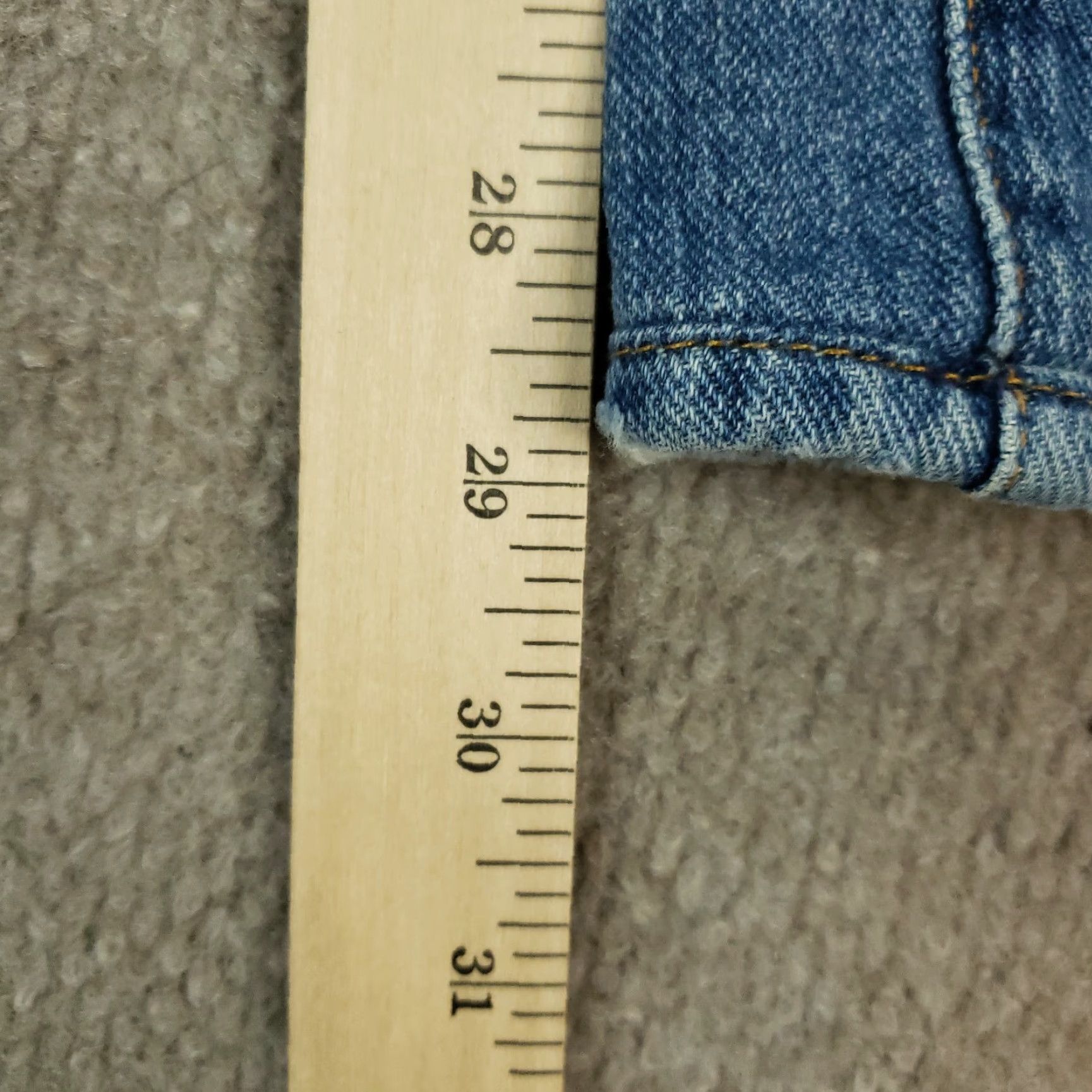 7 For All Mankind 7 For All Mankind Jeans Mens 36x29 Blue Denim Relaxed Straight Leg Shirt? Size US 36 / EU 52 - 3 Thumbnail