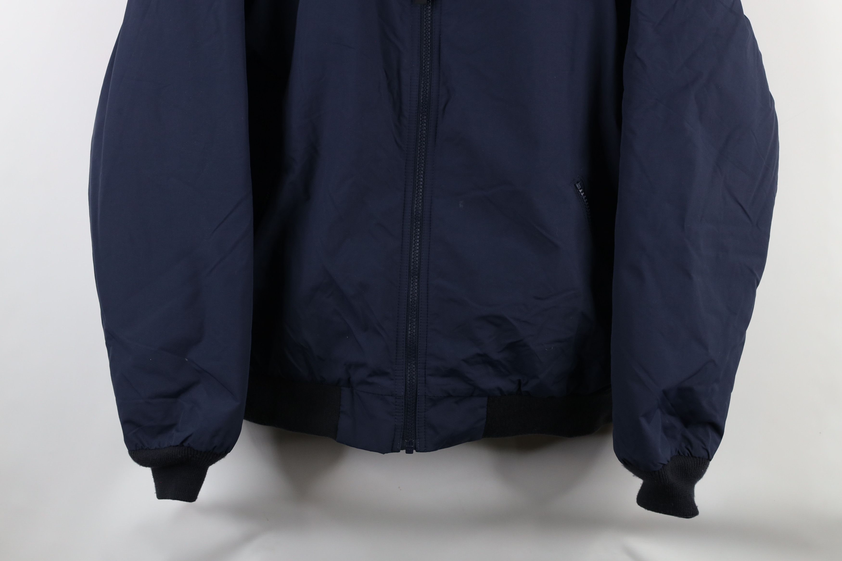 L.L. Bean × Vintage Vintage LL Bean Fleece Lined Full Zip Bomber Jacket Blue Size US M / EU 48-50 / 2 - 3 Thumbnail