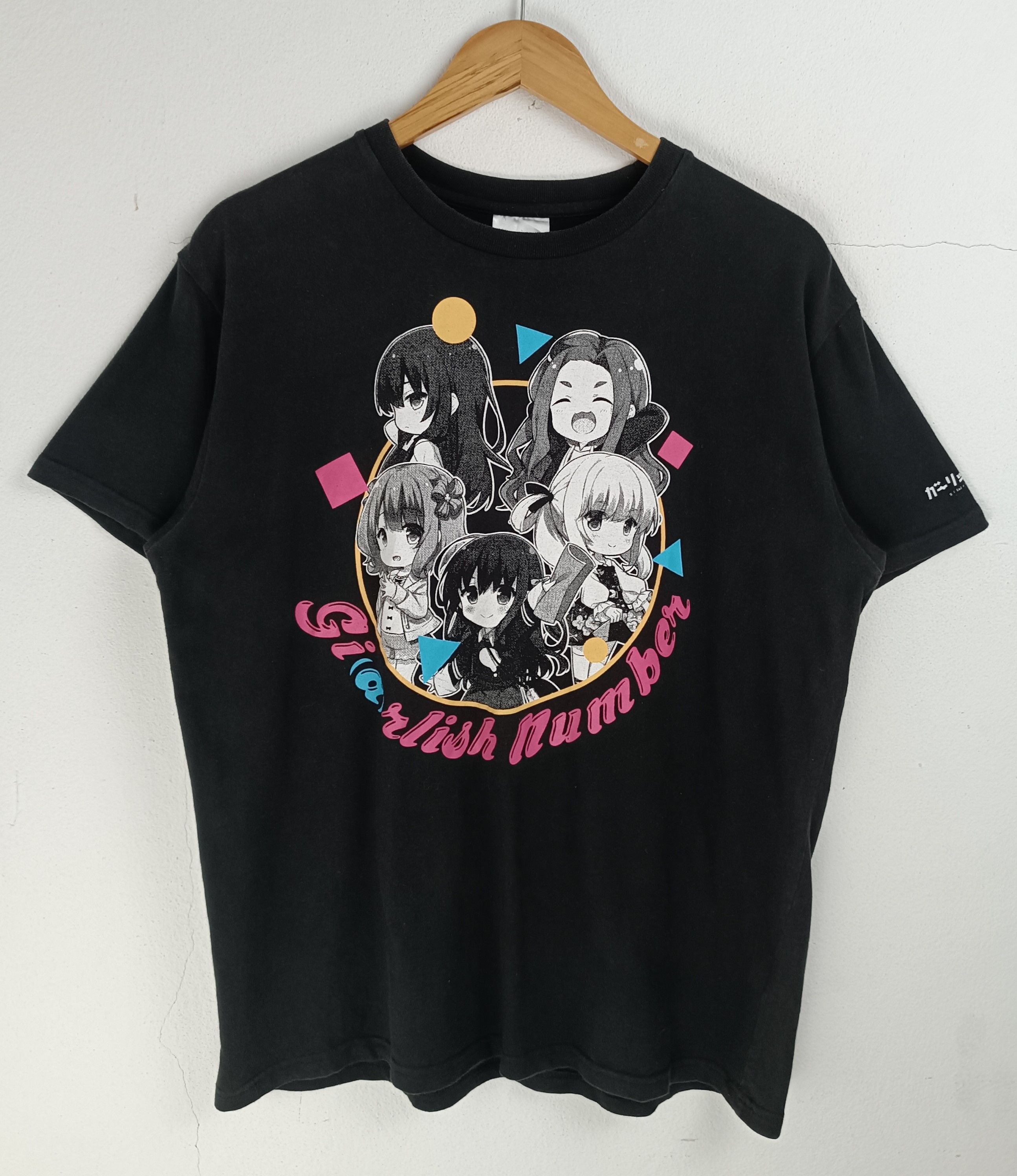 Anime VINTAGE GIRLISH NUMBER VERY RARE ANIME TEE seiyu urara Size US L / EU 52-54 / 3 - 3 Thumbnail