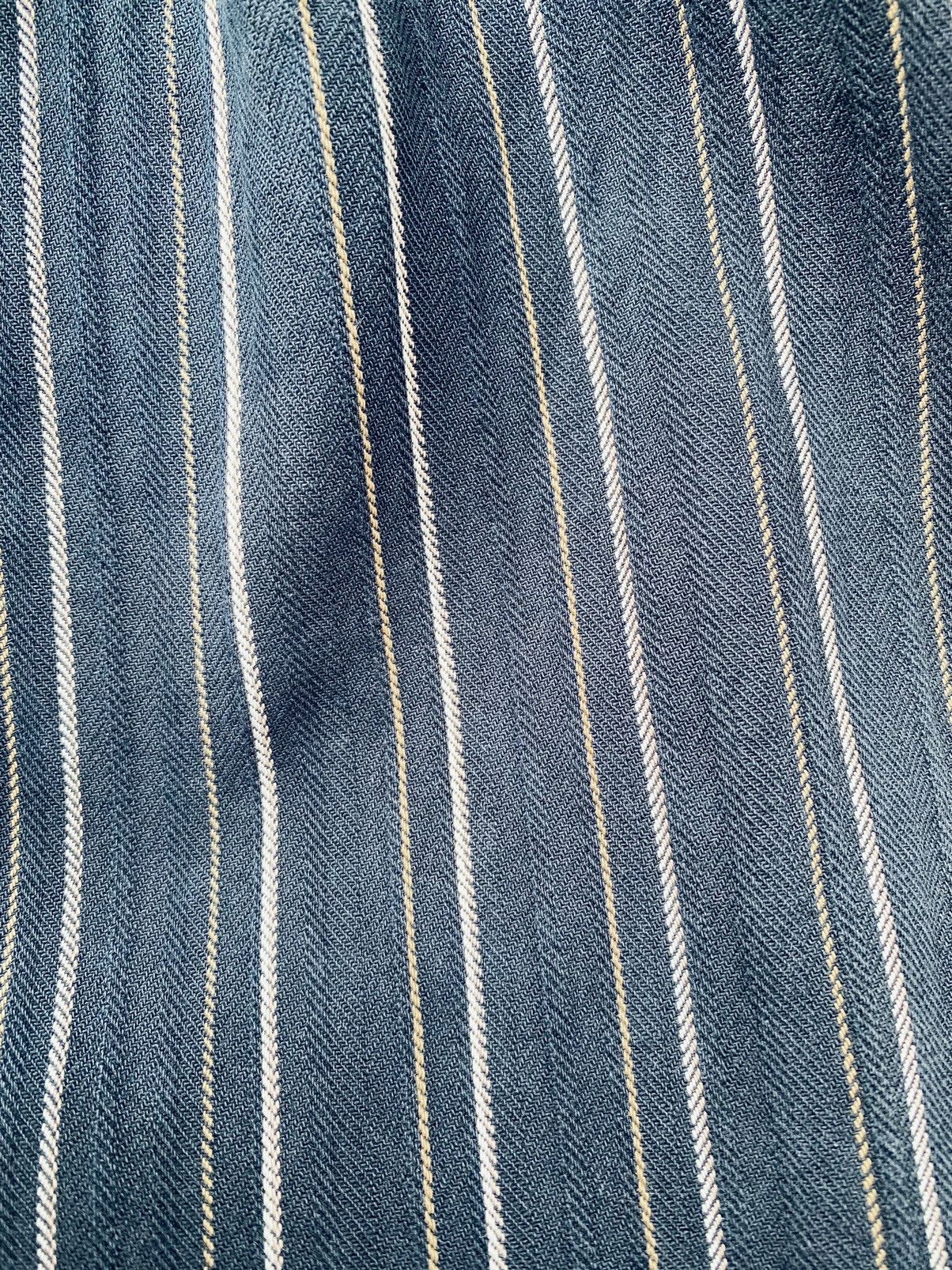 Vintage Vintage Ikka Herringbone Striped Distressed Pants Size US 30 / EU 46 - 9 Thumbnail