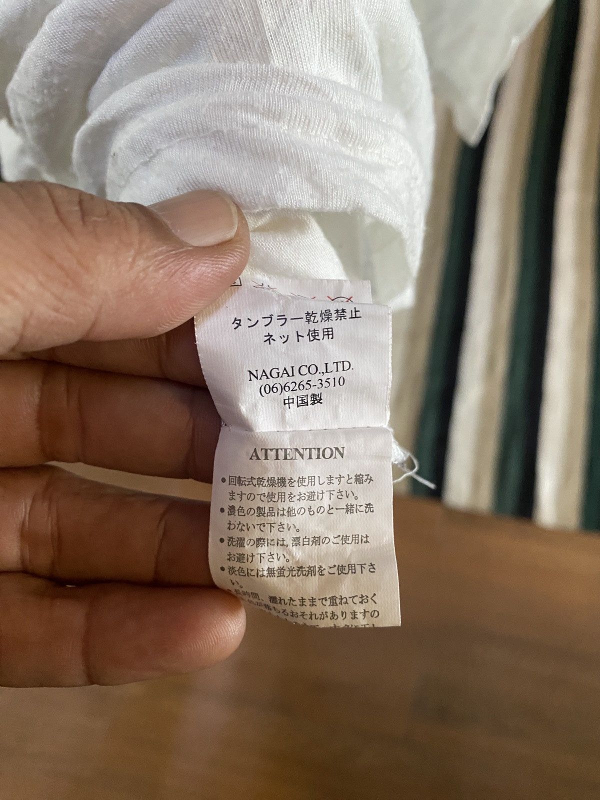 Japanese Brand Knick Knack Poem Cross Long Slevee Tee Shirt Size US M / EU 48-50 / 2 - 9 Thumbnail