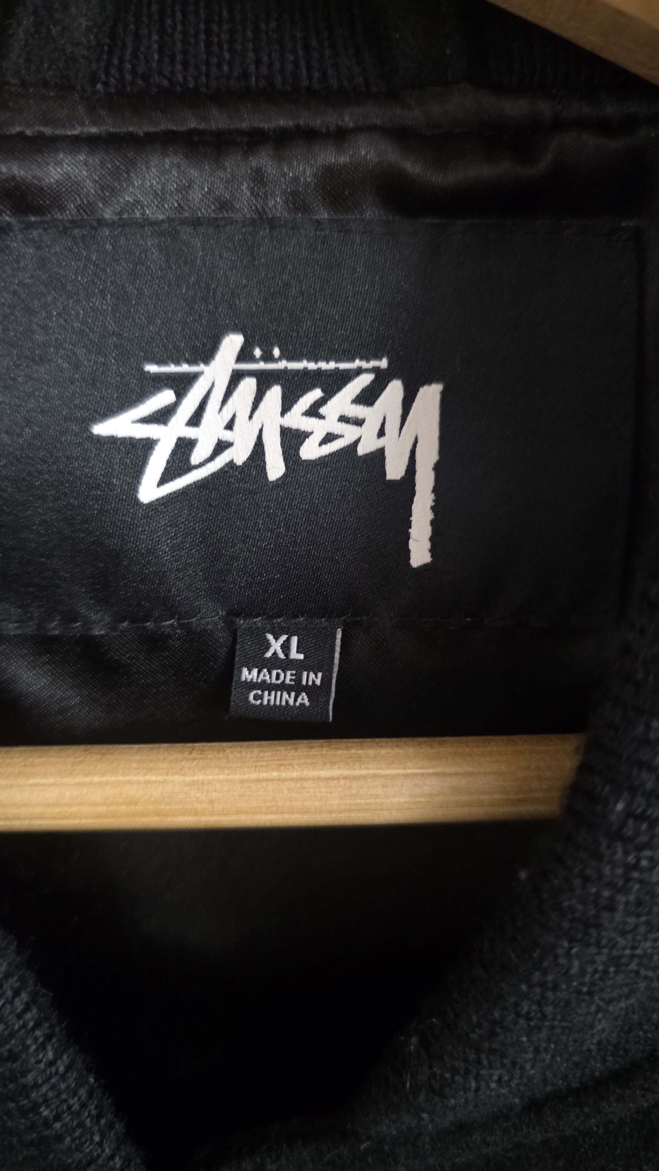 Comme des Garcons × Stussy Stussy x CDG Varsity Jacket Size US XL / EU 56 / 4 - 4 Thumbnail