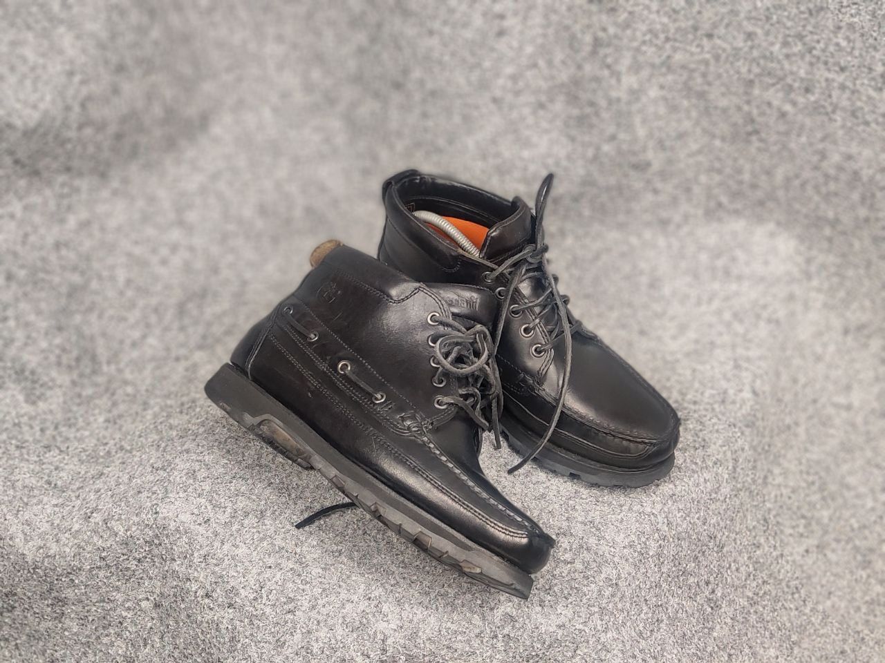 Timberland Timberland Original Black Leather Ankle Boots Shoes Vintage Size US 9 / EU 42 - 18 Thumbnail