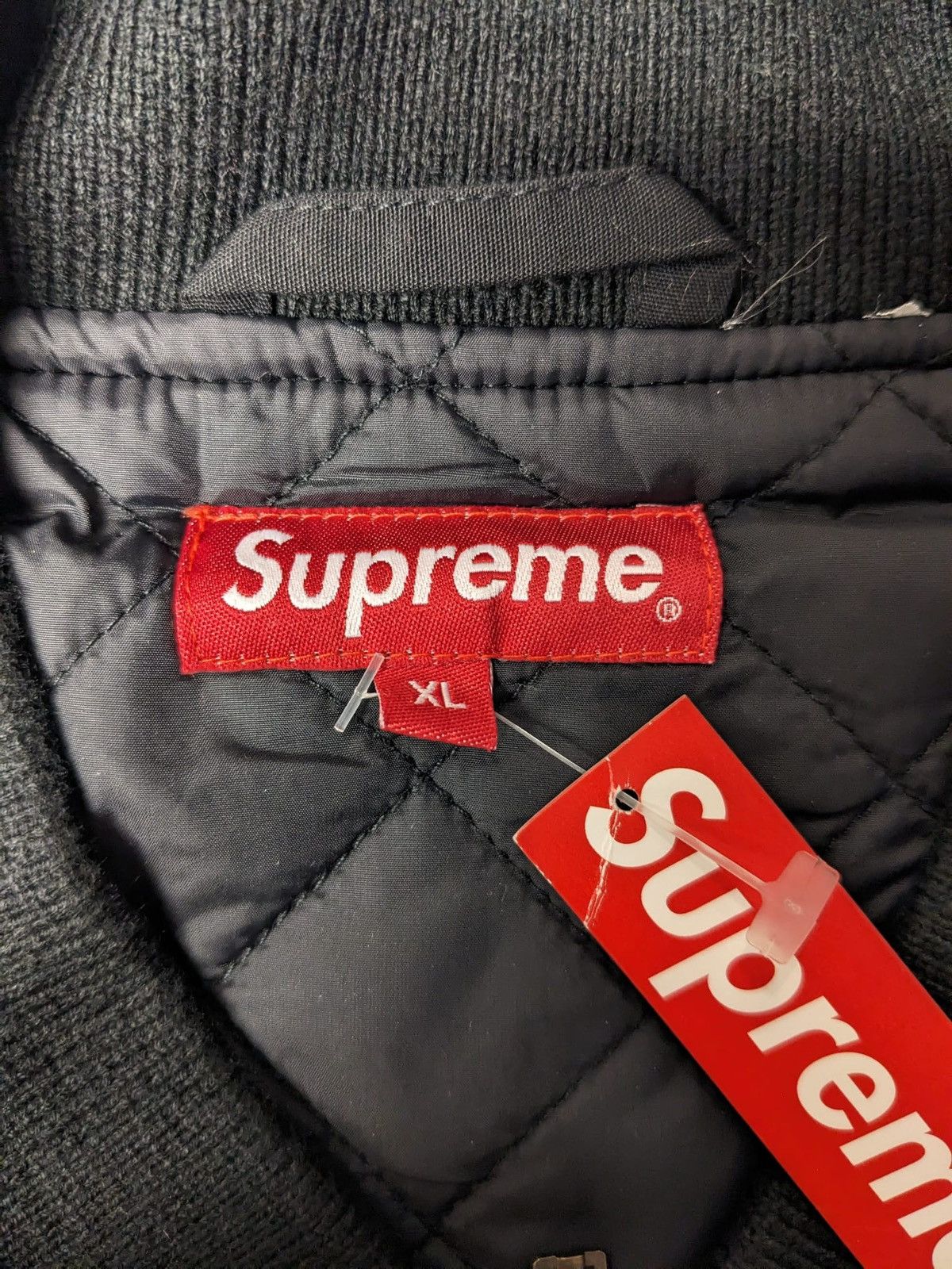 Supreme SS17 SUPREME THRASHER POPLIN CREW JACKET BLACK L Size US L / EU 52-54 / 3 - 5 Thumbnail