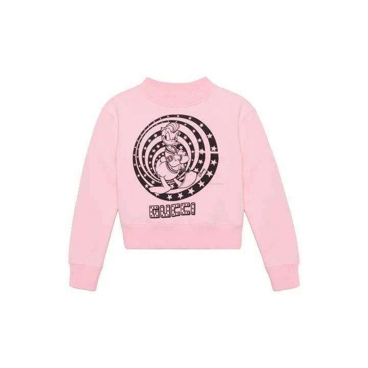 Gucci Gucci x Disney Donald Duck Logo Sweatshirt-2507 Size L / US 10 / IT 46 - 8 Thumbnail