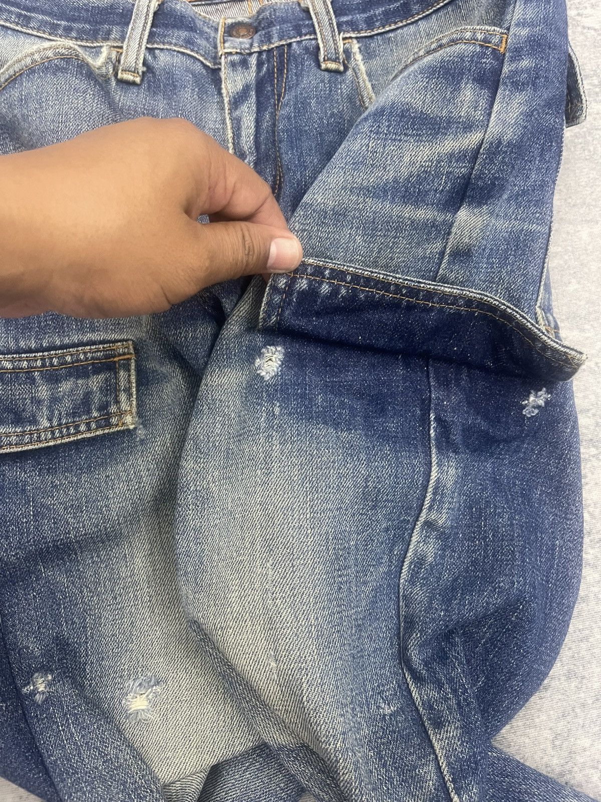 Levi's Vintage Levi's Red Tab "Tight" Denim Cargo Pants Size US 30 / EU 46 - 20 Thumbnail